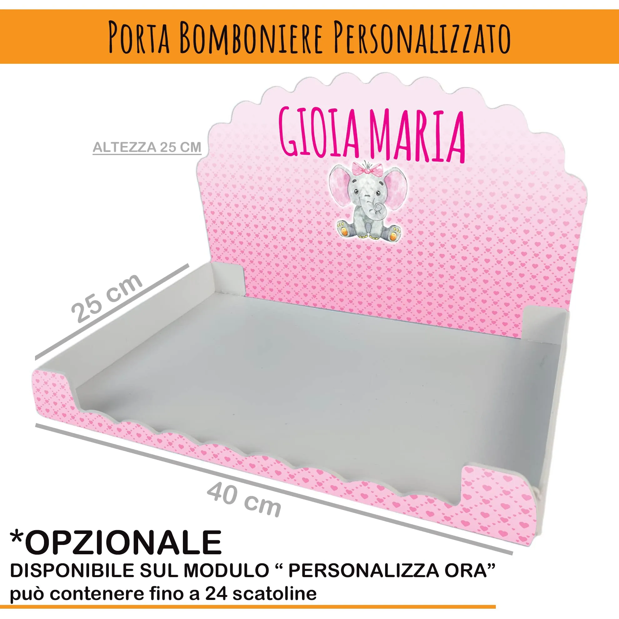 PV Grafik Set 16 Scatoline Portaconfetti Battesimo e Nascita Bimbo e Bambina Nica 24 - immagine 4