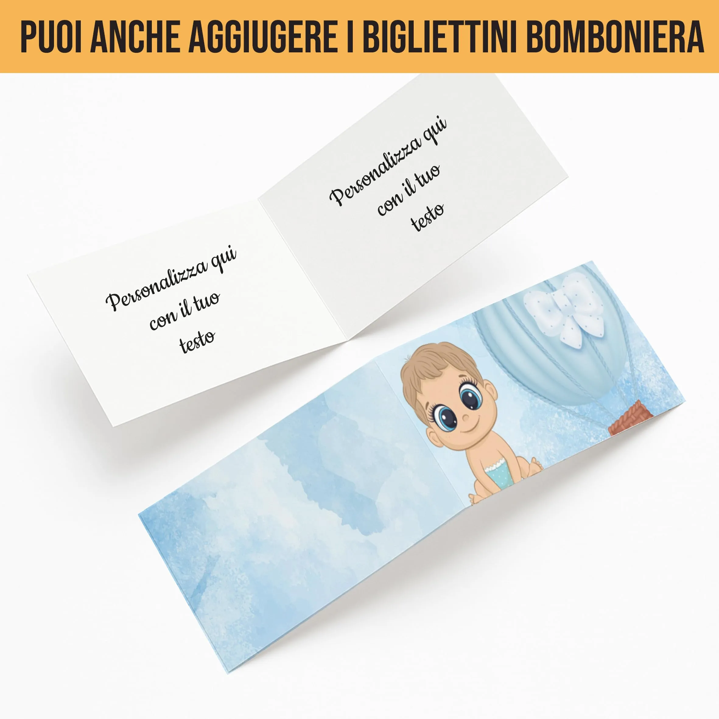 PV Grafik Set 16 Scatoline Portaconfetti Battesimo e Nascita Bimbo e Bambina Personalizzate Nica 31 - immagine 3