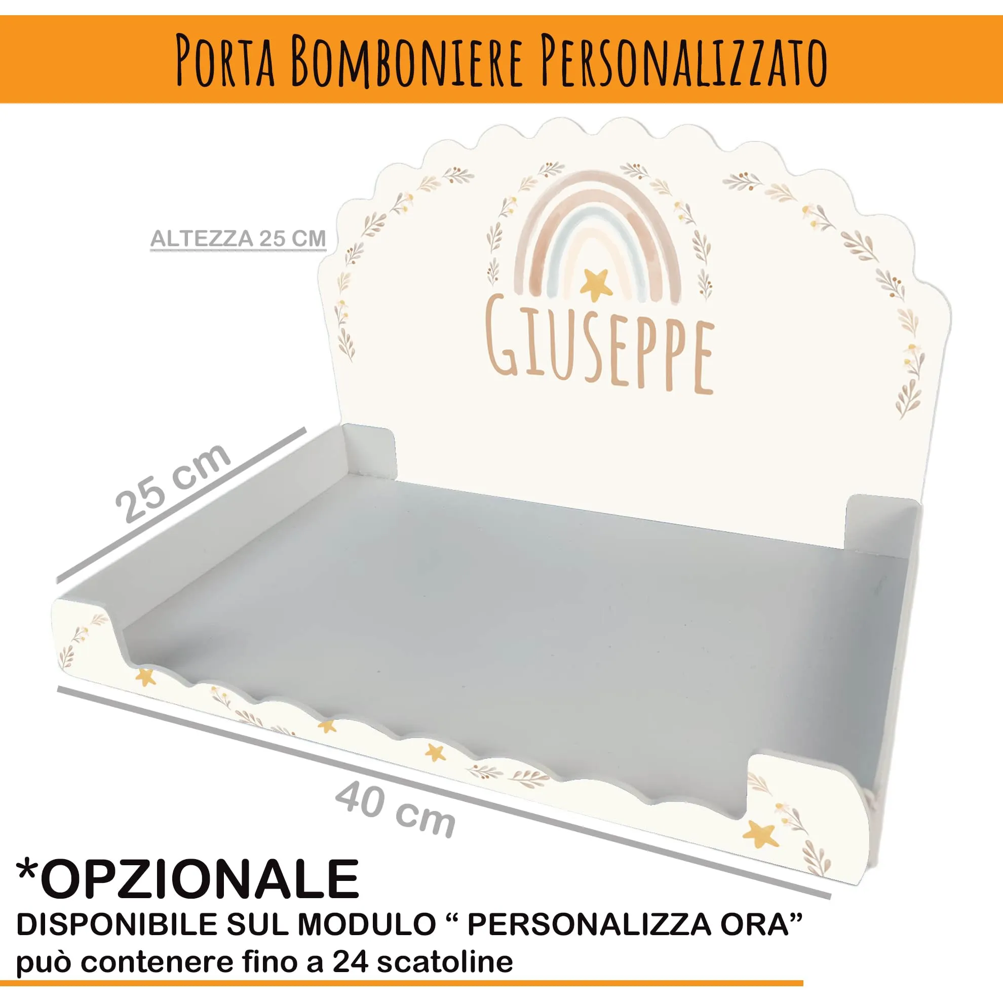 PV Grafik Set 16 Scatoline Portaconfetti Battesimo e Nascita NICA 46 - immagine 4