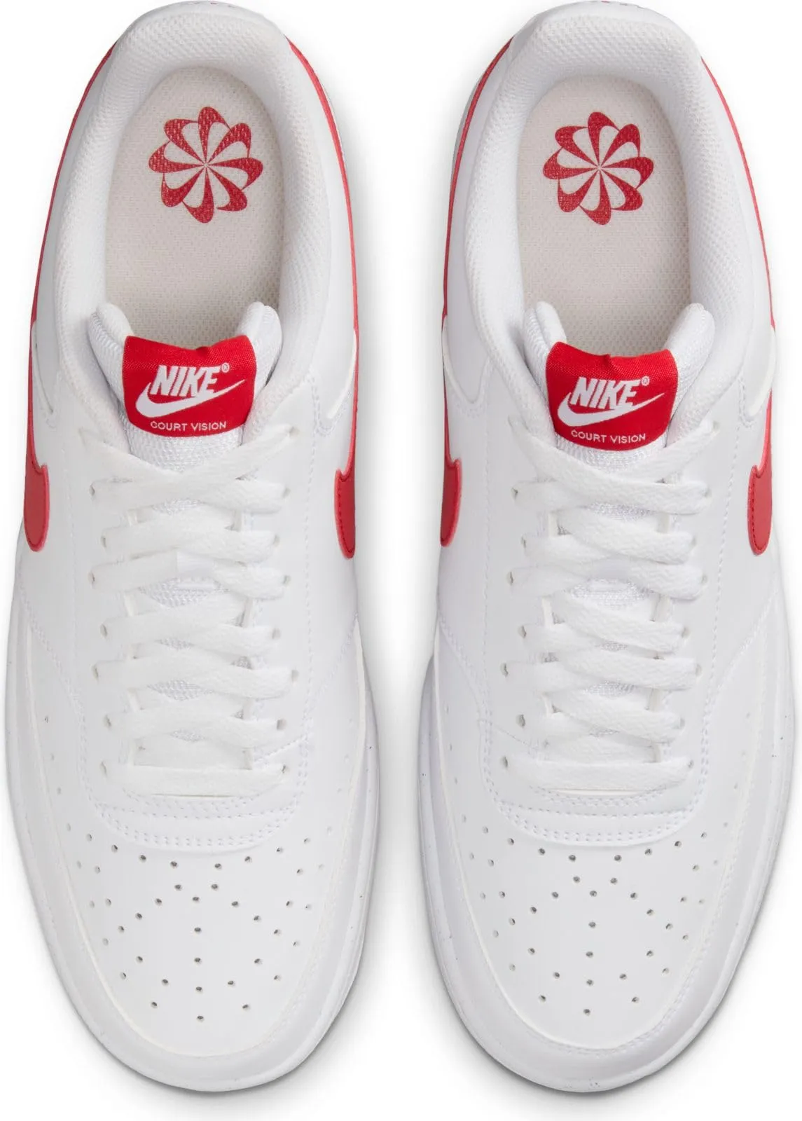 Nike Court Vision Low NN Ess White/University Red HF1744-101 - immagine 4