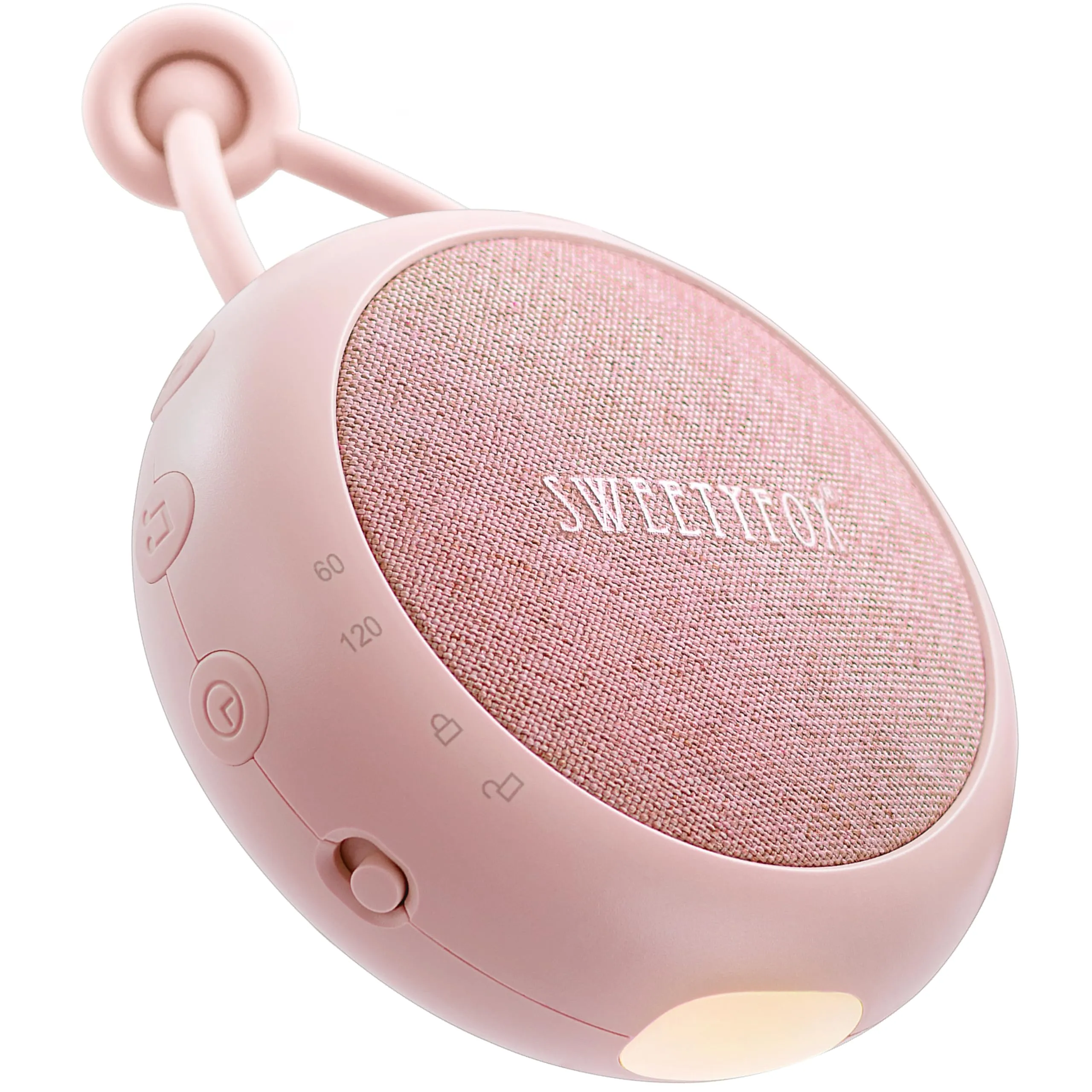 Sweety Fox Macchina Rumore Bianco Neonato con Luce Notturna - Rosa - immagine 1