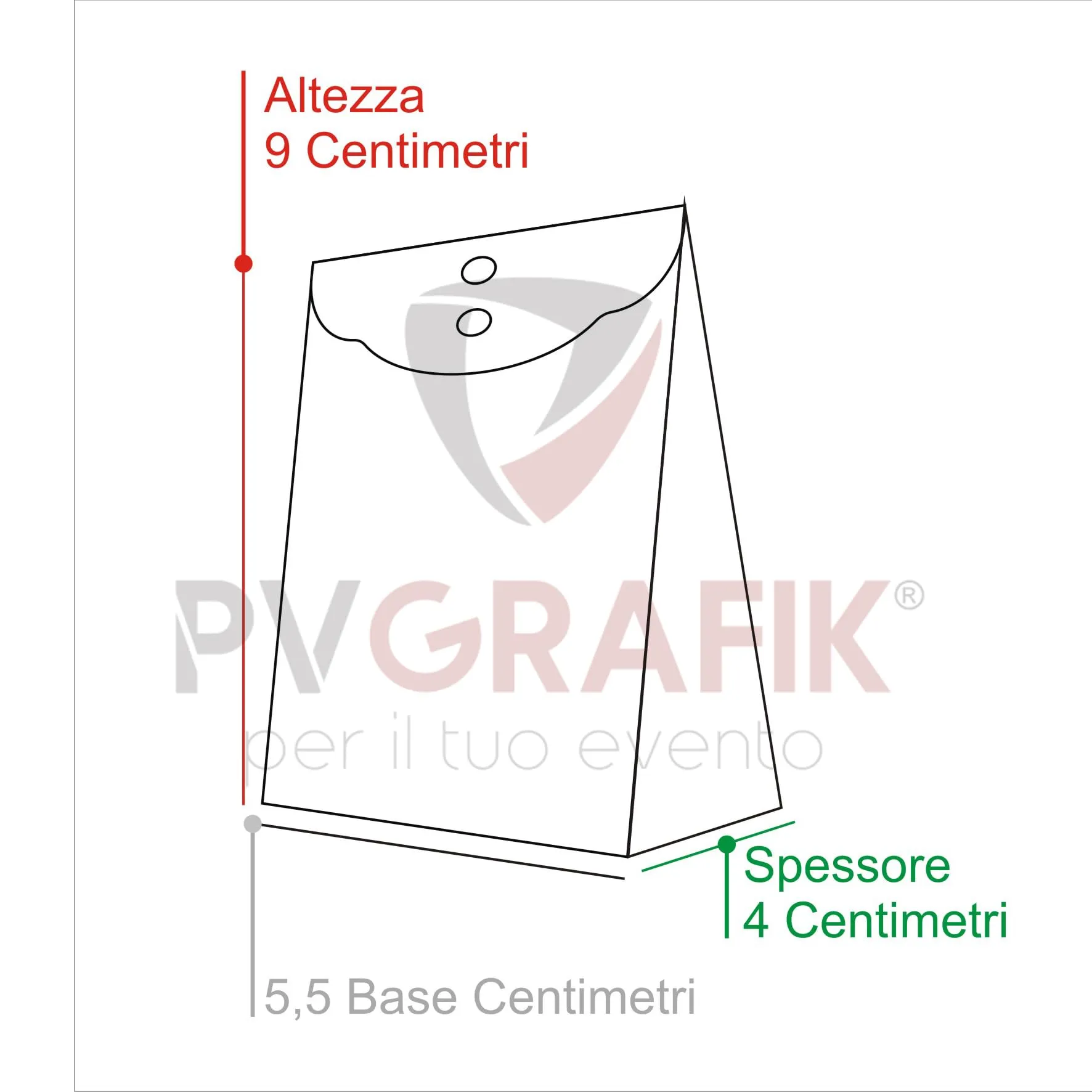 PV Grafik Scatola Portaconfetti Personalizzata con Nome e Data, Nica 60, 16 Pezzi - immagine 8