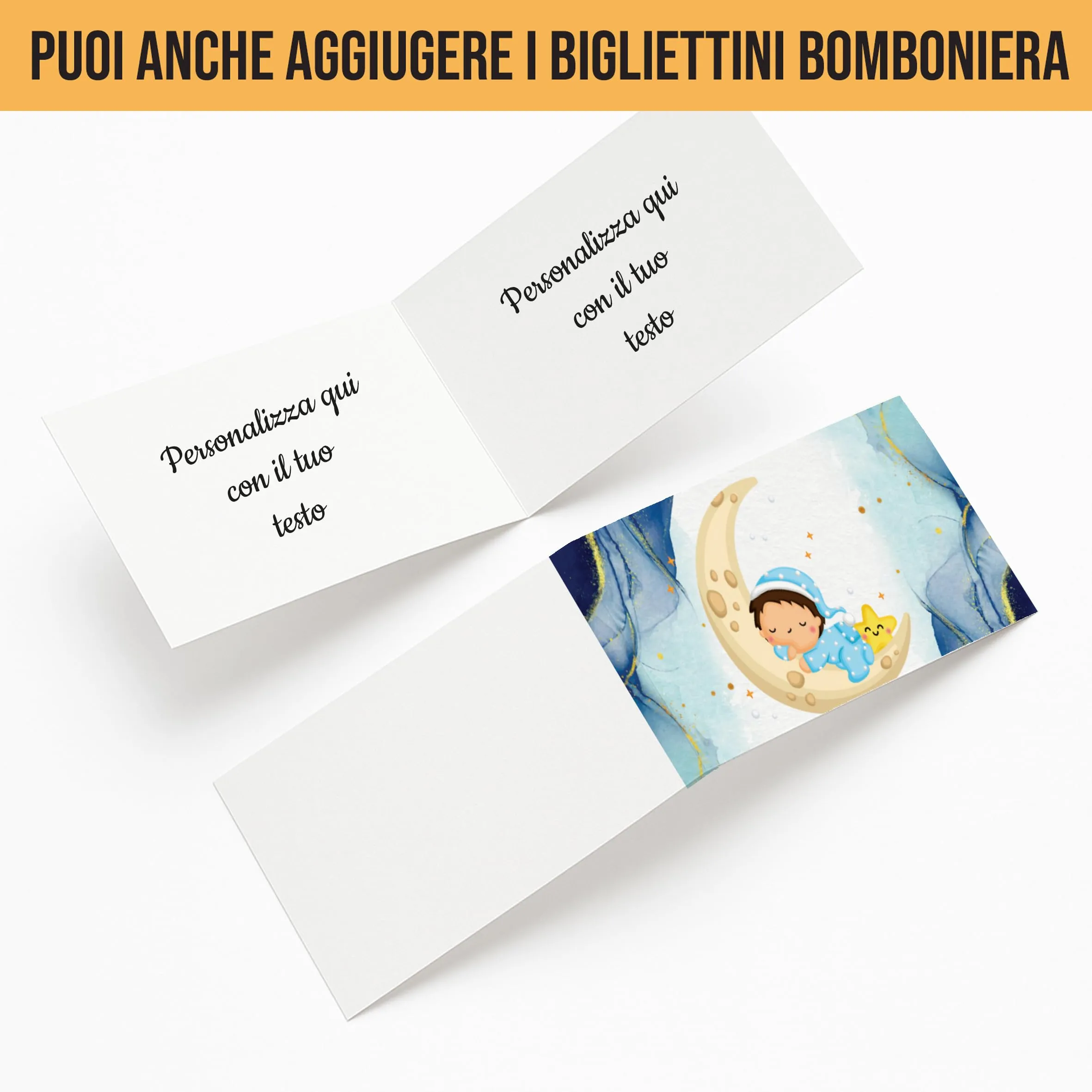 PV Grafik Set 16 Scatoline Portaconfetti Battesimo e Nascita Bimbo e Bambina Nica 32 - immagine 3