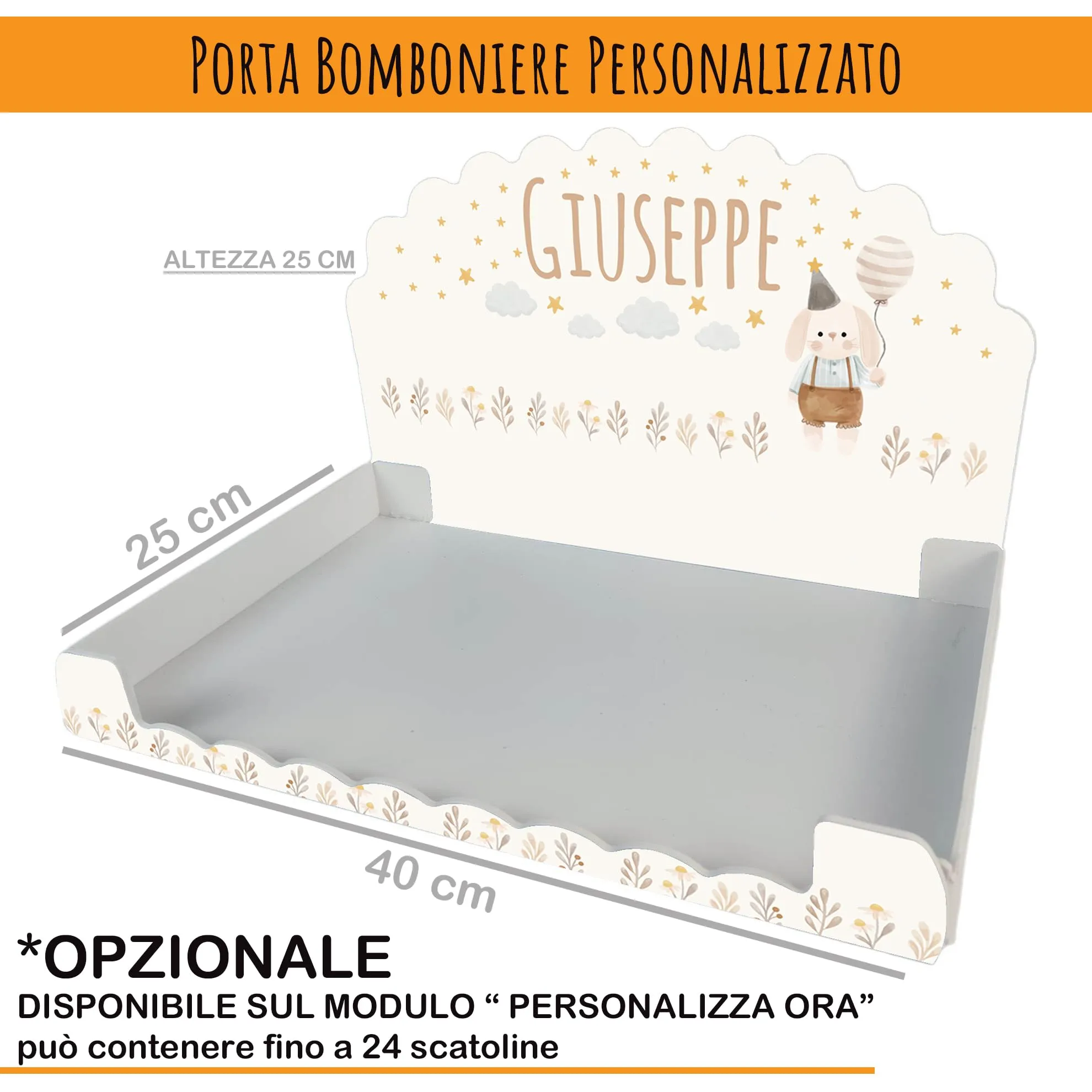 PV Grafik Set 16 Scatoline Portaconfetti Battesimo e Nascita Bimbo e Bambina NICA 44 - immagine 4