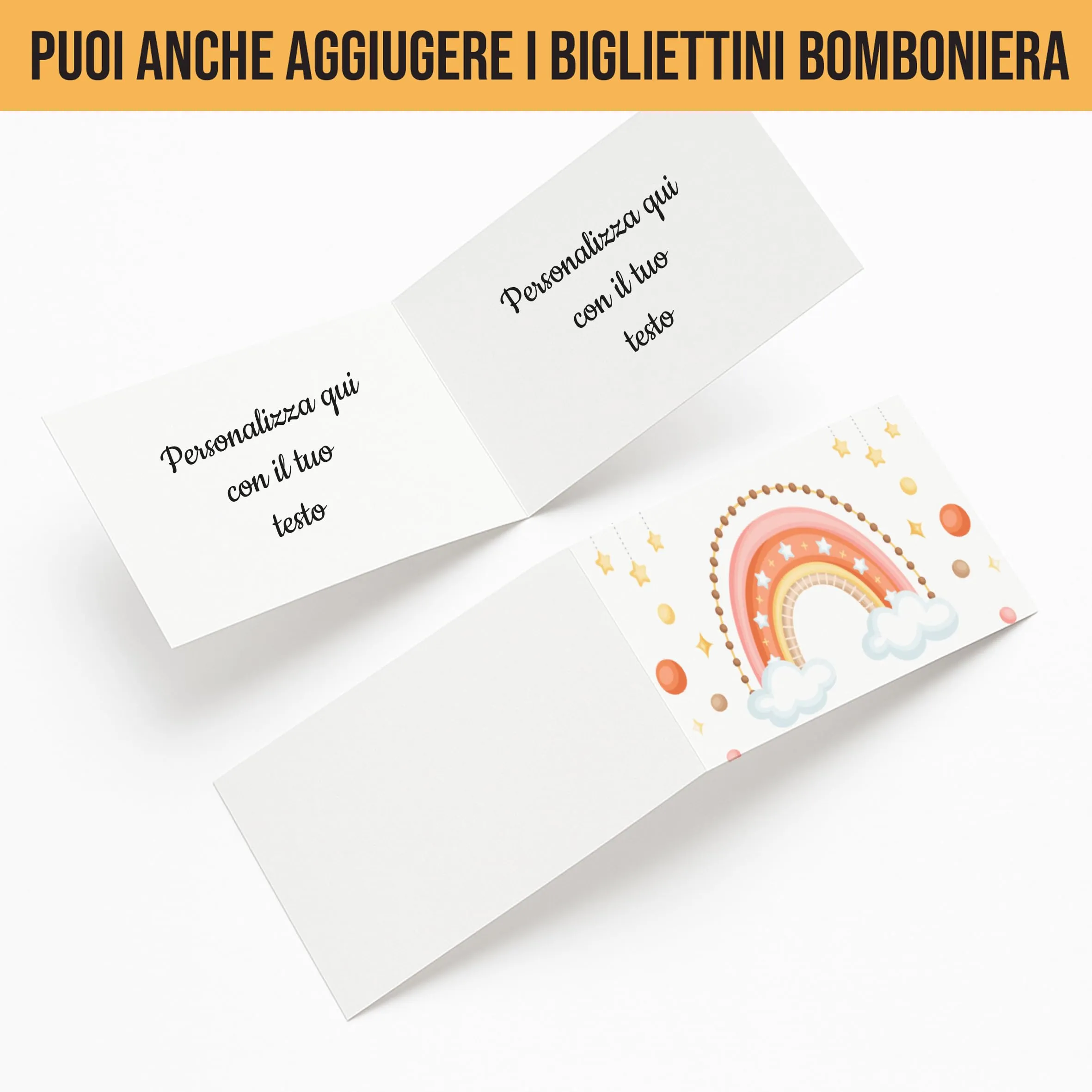 PV Grafik Set 16 Scatoline Portaconfetti Battesimo e Nascita (NICA 48) - immagine 3