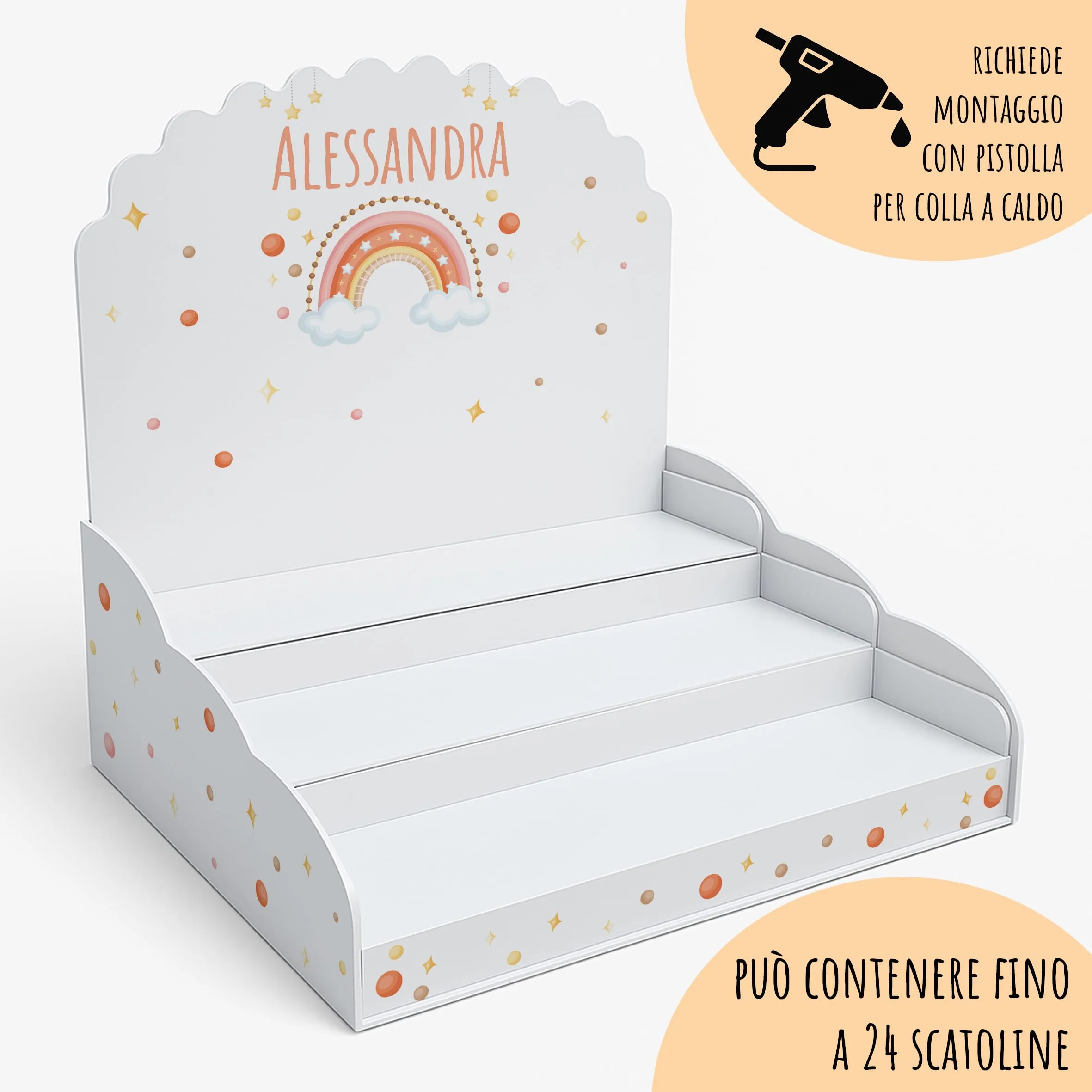 PV Grafik Set 16 Scatoline Portaconfetti Battesimo e Nascita (NICA 48) - immagine 5