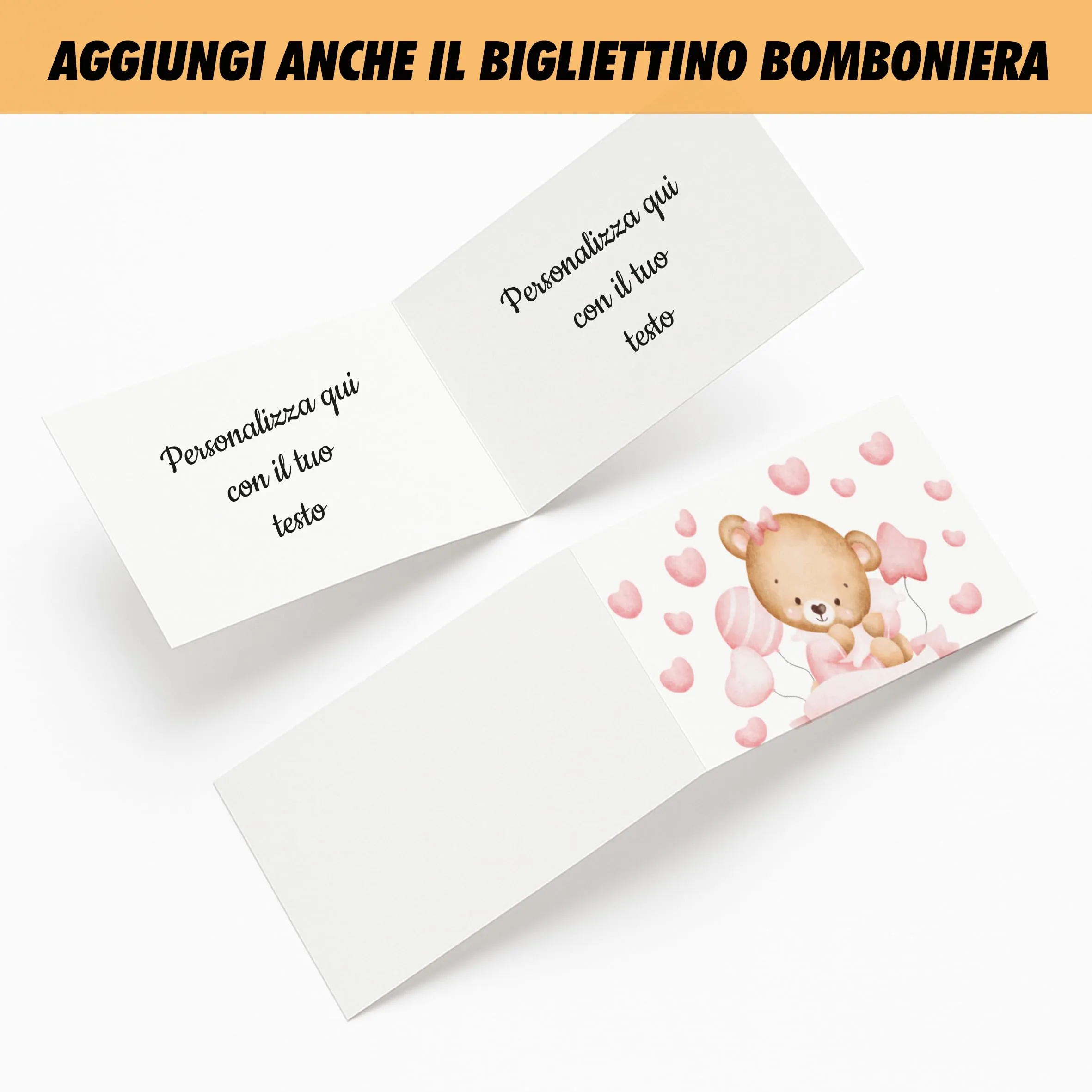 PV Grafik Set 16 Scatoline Portaconfetti Battesimo e Nascita Bimbo e Bambina NICA 68 - immagine 3