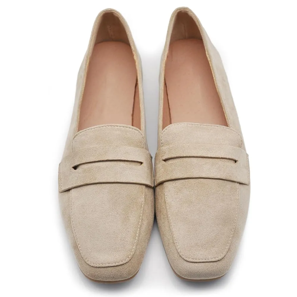 IF Mocassini Slip On Donna Camoscio J20066 Khaki N.37 - immagine 2
