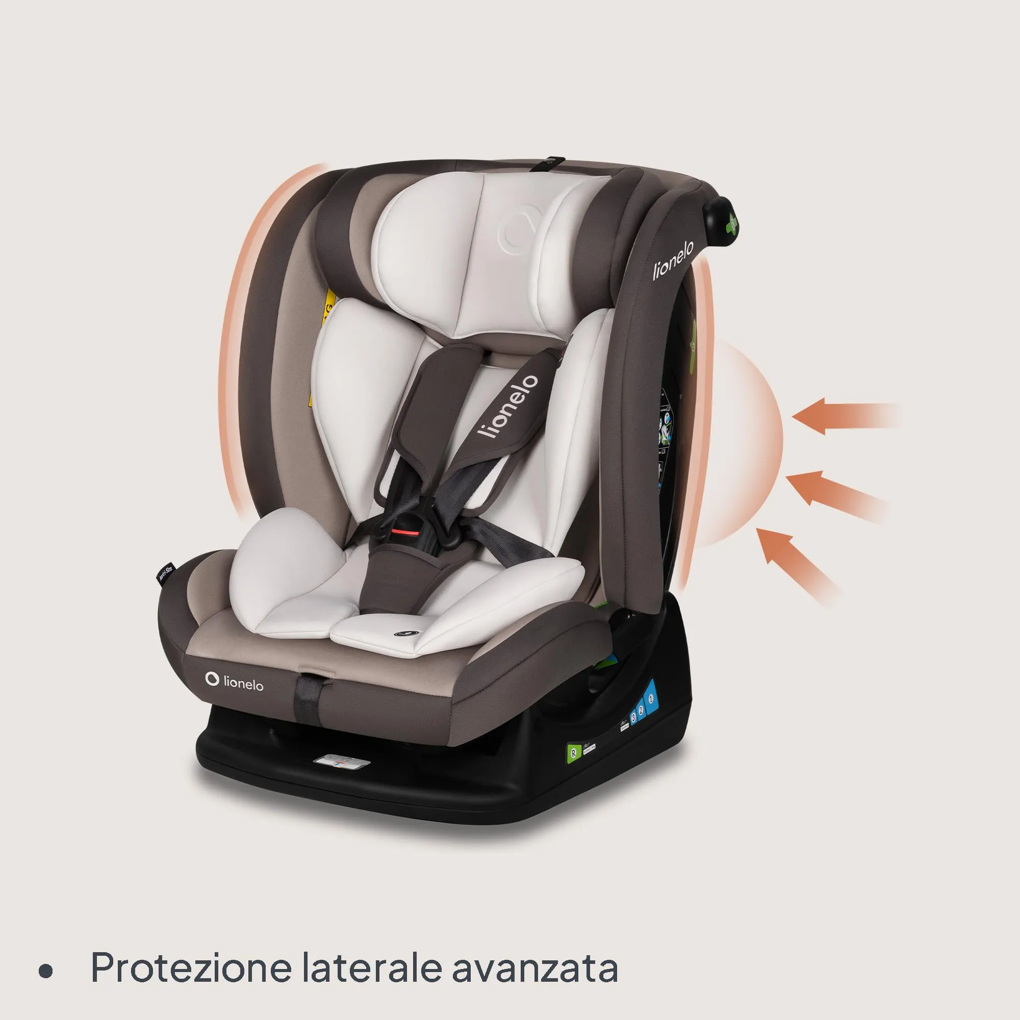 Lionelo Aart i-Size Seggiolino Auto Bambini 0-12 anni R129 - immagine 7