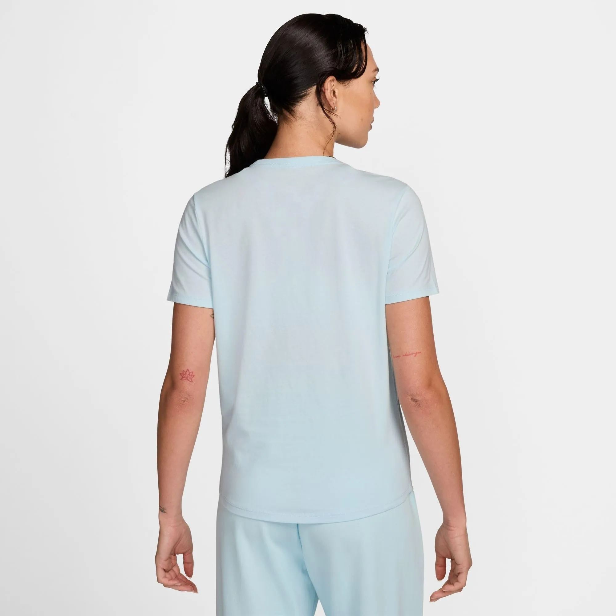 Nike NSW Club SS Tee - Glacier Blue/White, DX7902-474, L - immagine 2