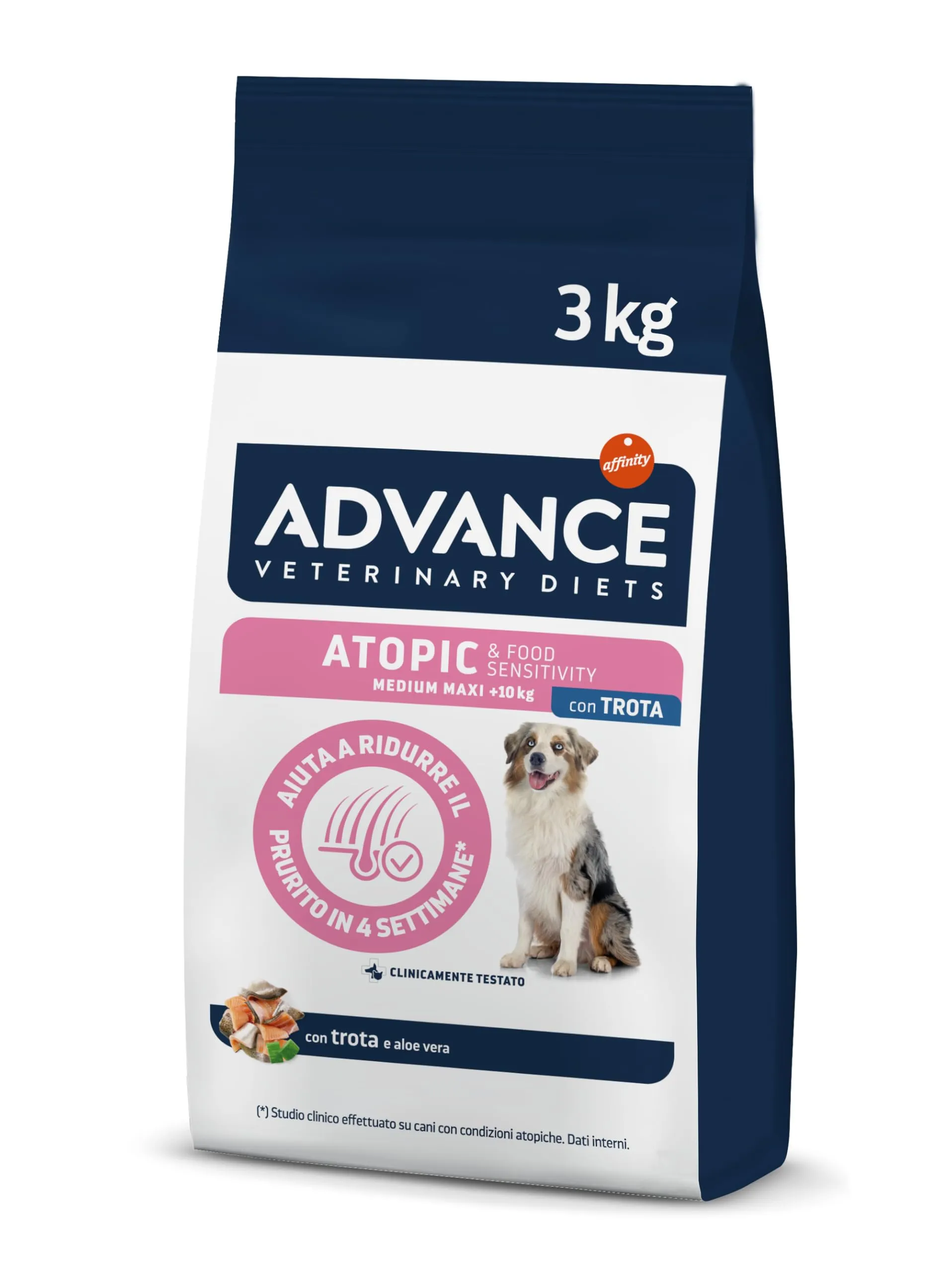 Affinity Advance Veterinary Diets Atopic Medium-Maxi Trota, 3kg - immagine 1
