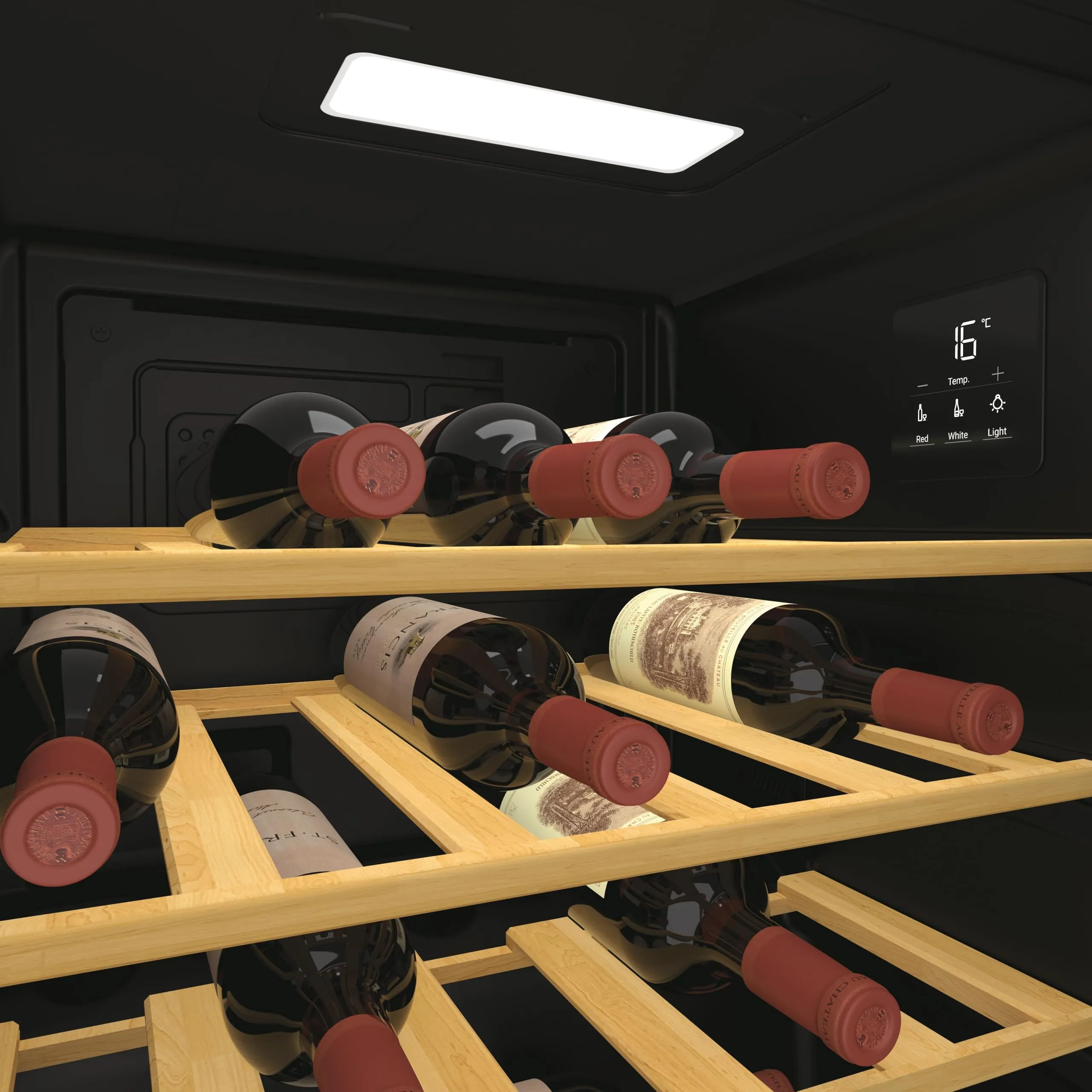 Candy DiVino CWC023 Cantinetta Vino 23 Bottiglie, Nero - immagine 5