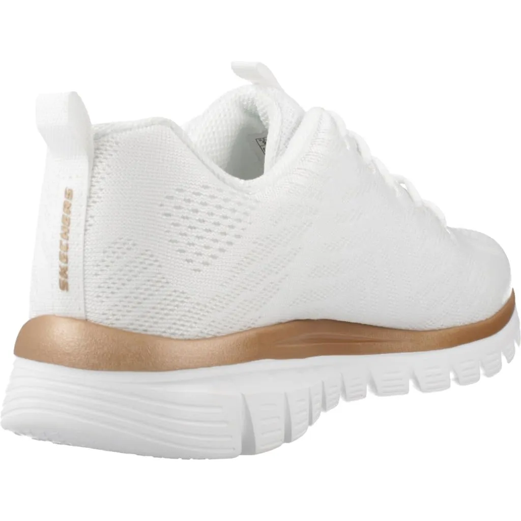 Skechers Graceful Get Connected Bianche - immagine 3