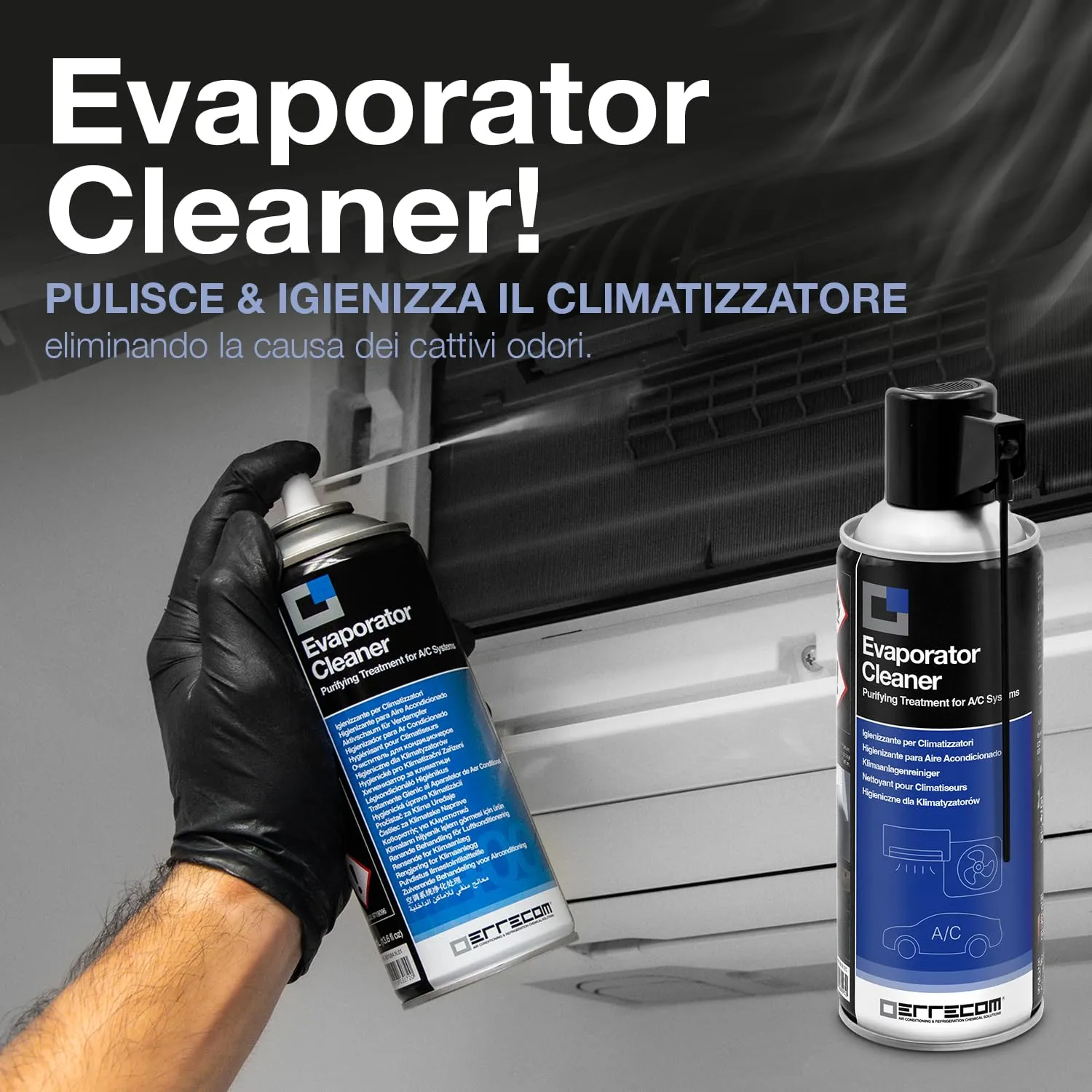 Errecom Evaporator Cleaner Spray Igienizzante Climatizzatore 400 ml - immagine 2