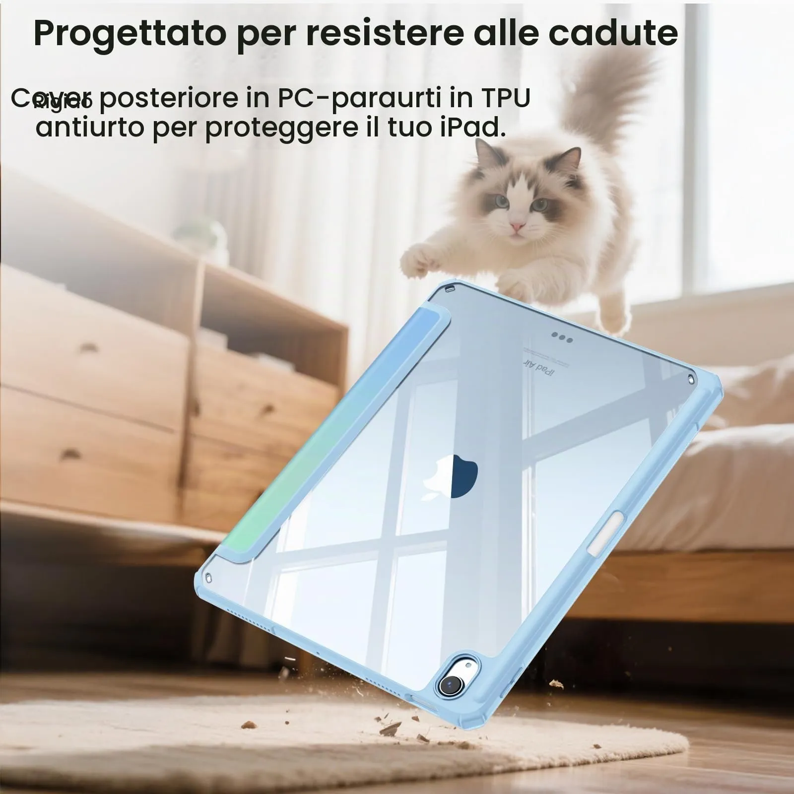 FINTIE Cover for iPad Air 11" (M4/M3/M2 2024-2026) and iPad Air 5th & 4th Gen 10.9" - immagine 7