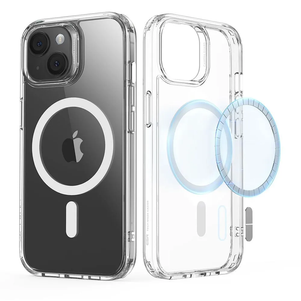 ESR Classic Hybrid Cover for iPhone 15 Plus, Transparent - immagine 1