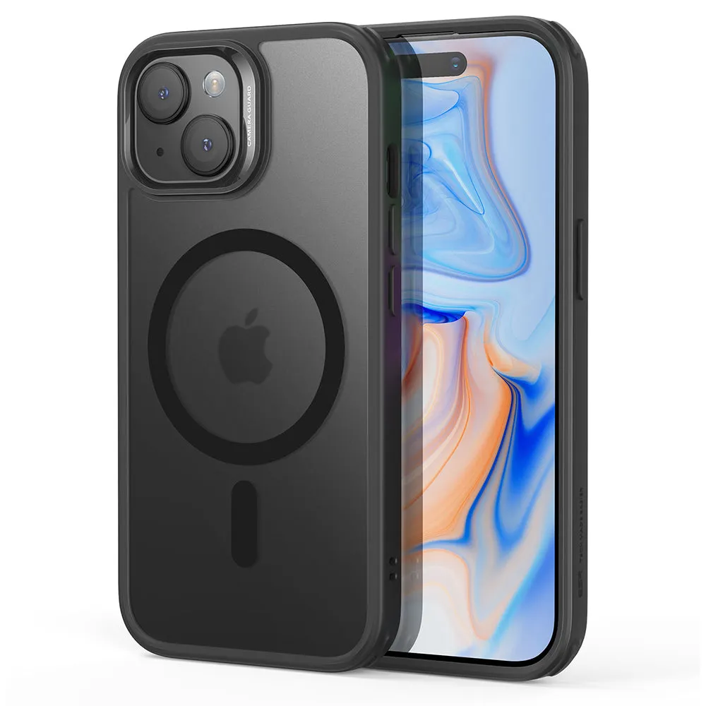 ESR Classic Hybrid Cover for iPhone 15, Nero Opaco - immagine 1