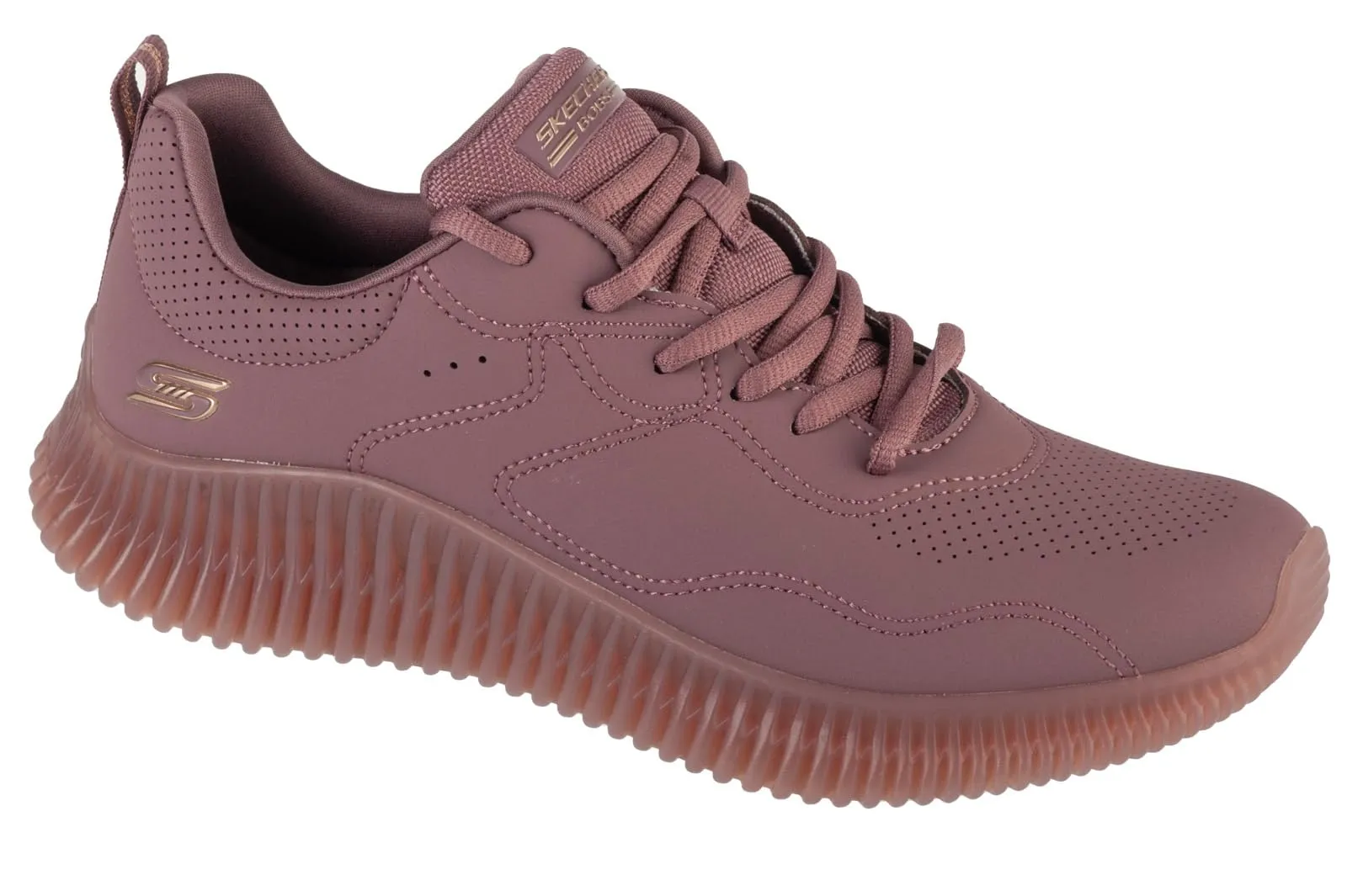 Skechers Bobs Squad Chaos-Current Muse Sneaker da Donna, Rosso, 35 EU - immagine 1