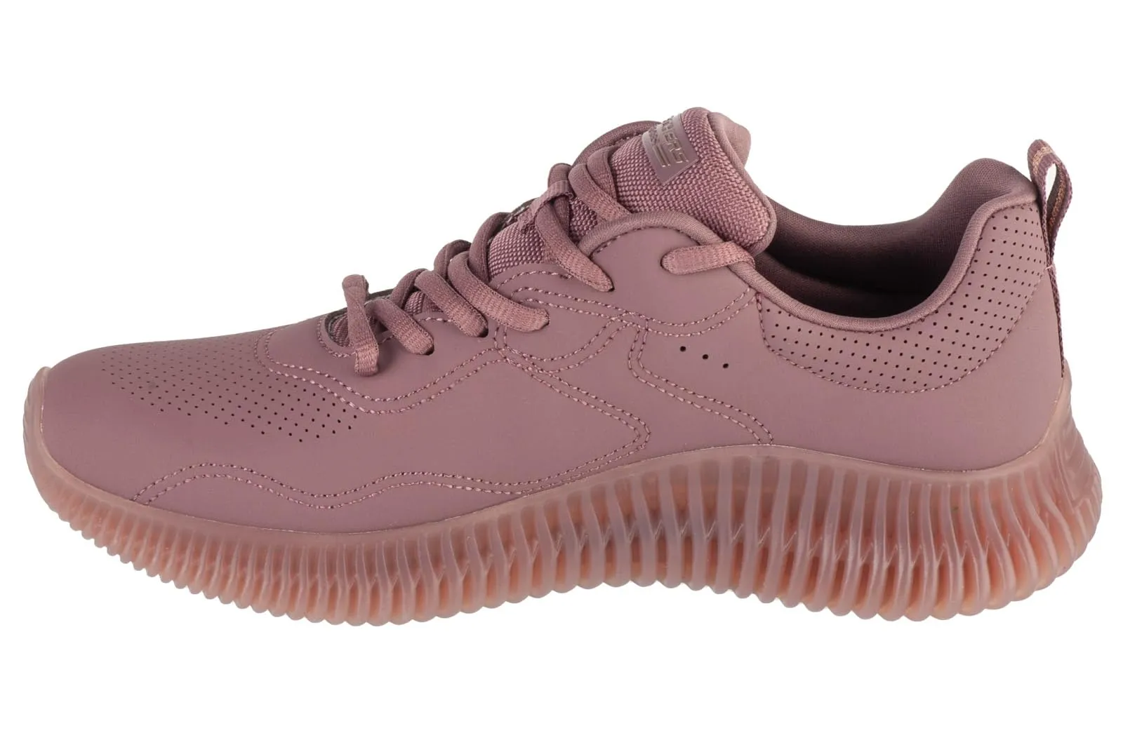 Skechers Bobs Squad Chaos-Current Muse Sneaker da Donna, Rosso, 35 EU - immagine 2