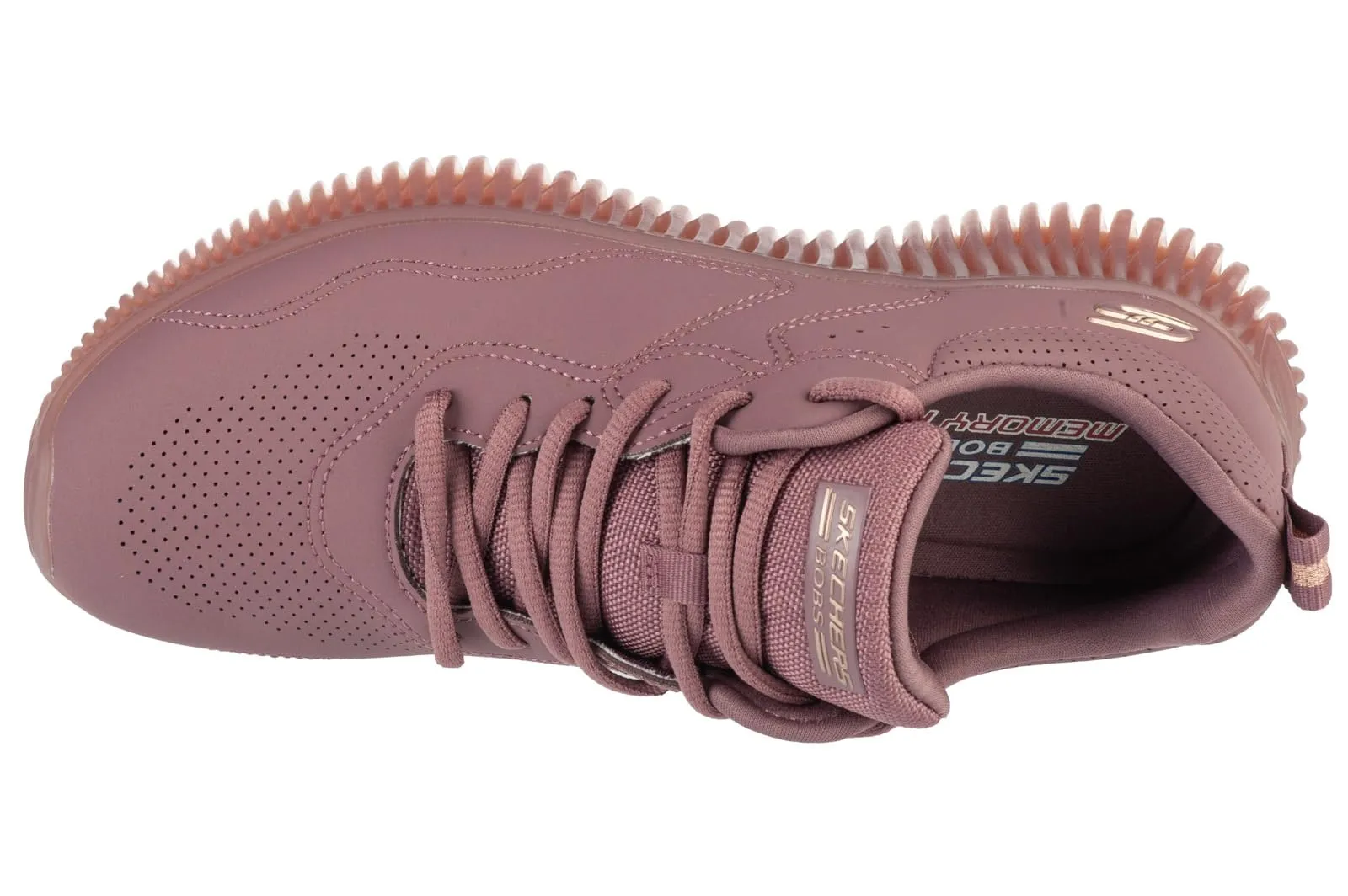 Skechers Bobs Squad Chaos-Current Muse Sneaker da Donna, Rosso, 35 EU - immagine 3