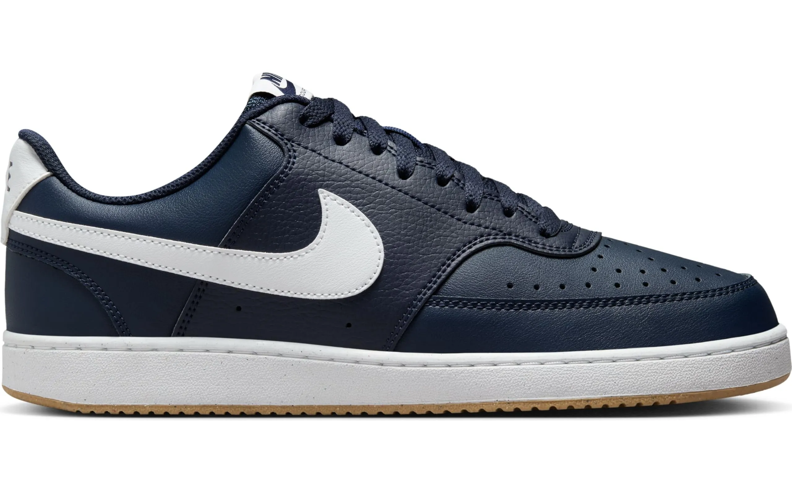 Nike Sportswear Court Vision Lo Obsidian/Summit White-Gum Light Brown FZ5547-400 43 EU - immagine 5