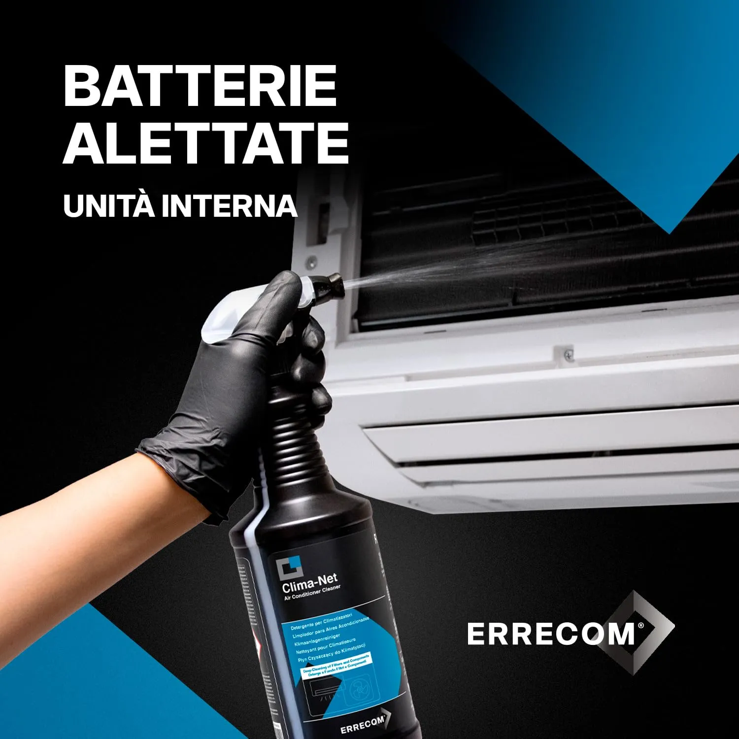 Errecom Clima-Net Detergente per Climatizzatori, 1 Litro - immagine 3