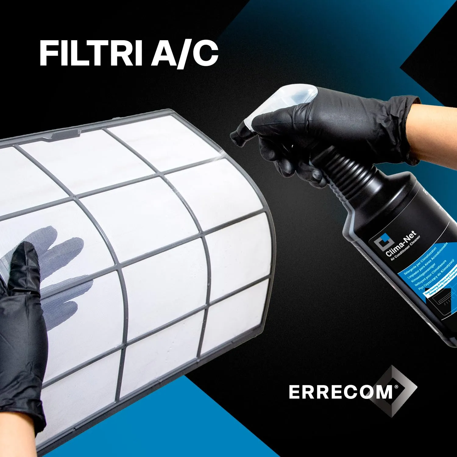 Errecom Clima-Net Detergente per Climatizzatori, 1 Litro - immagine 4