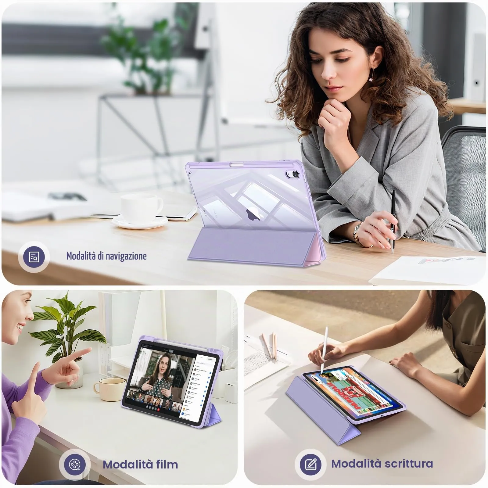 FINTIE Cover for iPad Air 11" (M4/M3/M2 2024-2026) and iPad Air 10.9" (4th/5th Gen) - immagine 4
