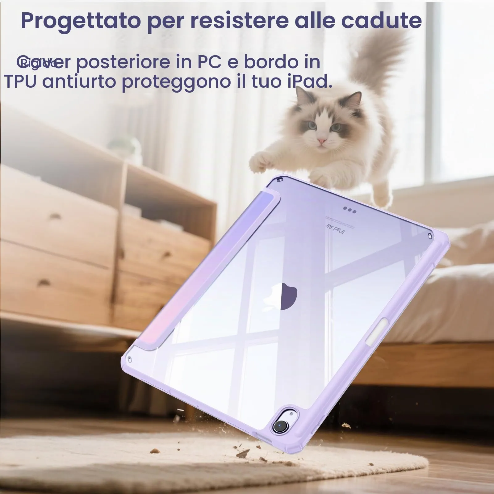 FINTIE Cover for iPad Air 11" (M4/M3/M2 2024-2026) and iPad Air 10.9" (4th/5th Gen) - immagine 6