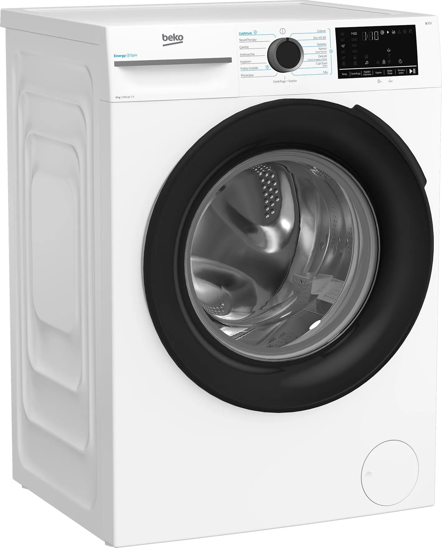Beko AMBMWU4841B Lavatrice 8kg Classe A Bianco - immagine 2
