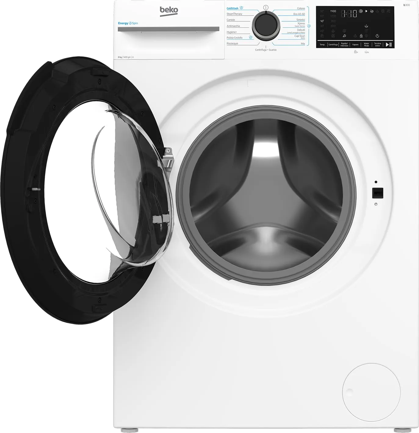 Beko AMBMWU4841B Lavatrice 8kg Classe A Bianco - immagine 3