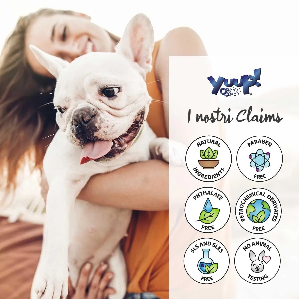 Yuup Shampoo per Cani e Gatti Controlla Odore, 250 ml - immagine 5