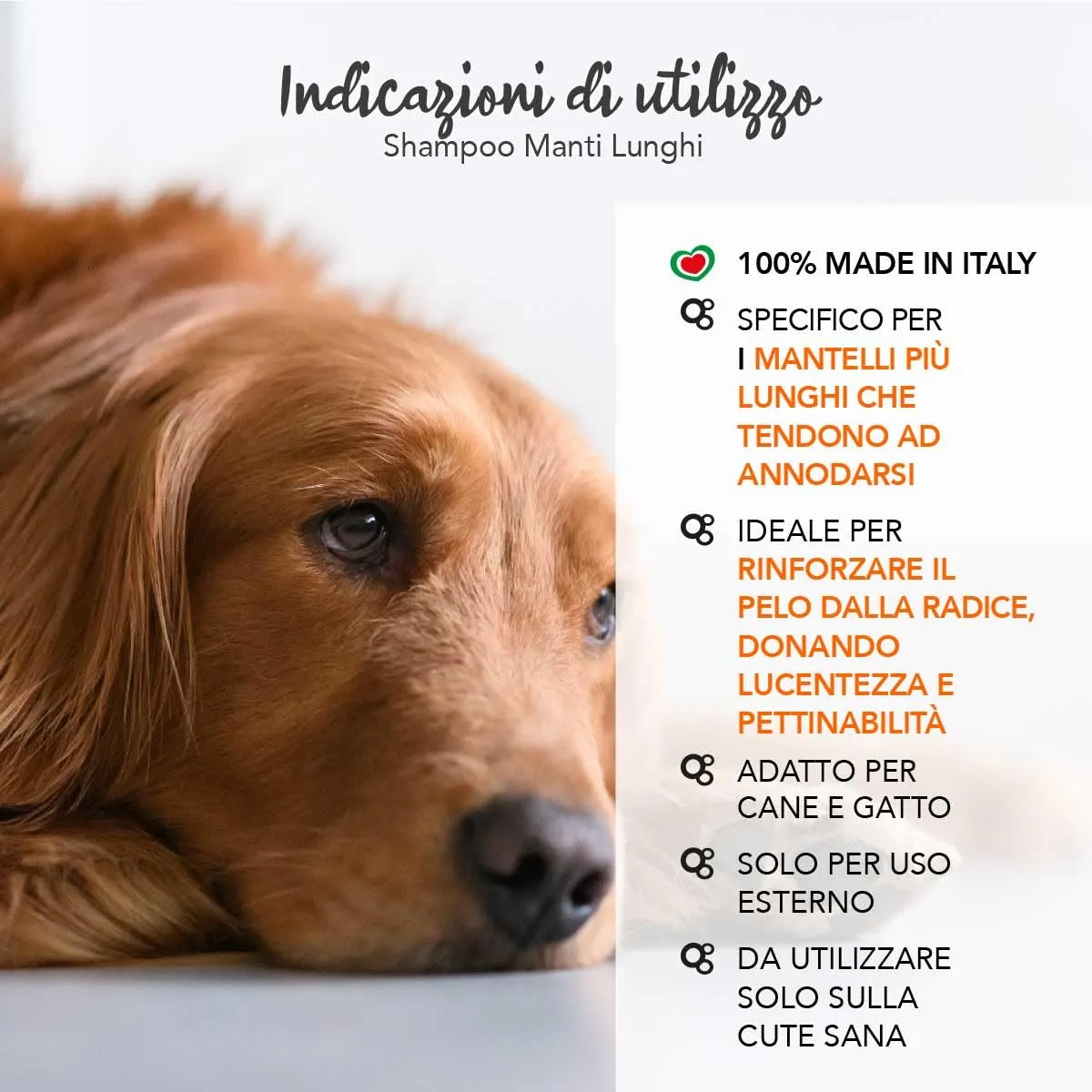 Yuup Shampoo per Cani e Gatti Manti Lunghi, 250 ml - immagine 4