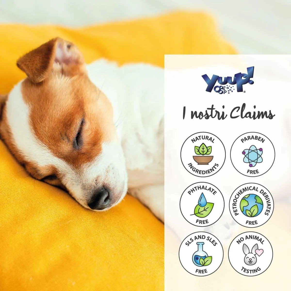 Yuup Shampoo per Cani e Gatti Cuccioli e Pelli Sensibili, 250 ml - immagine 5