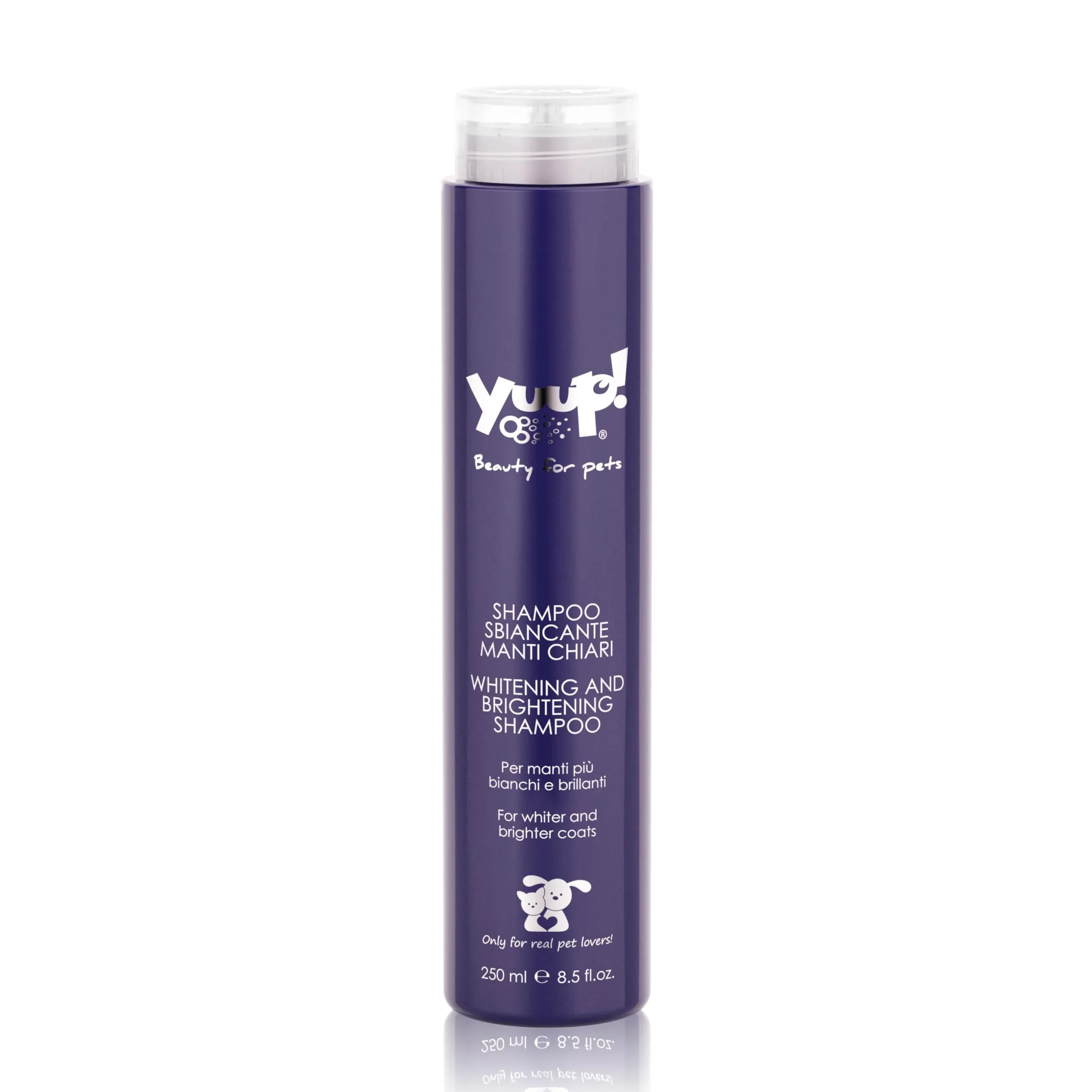 Yuup Shampoo Sbiancante per Cani e Gatti Manti Chiari, 250 ml - immagine 1
