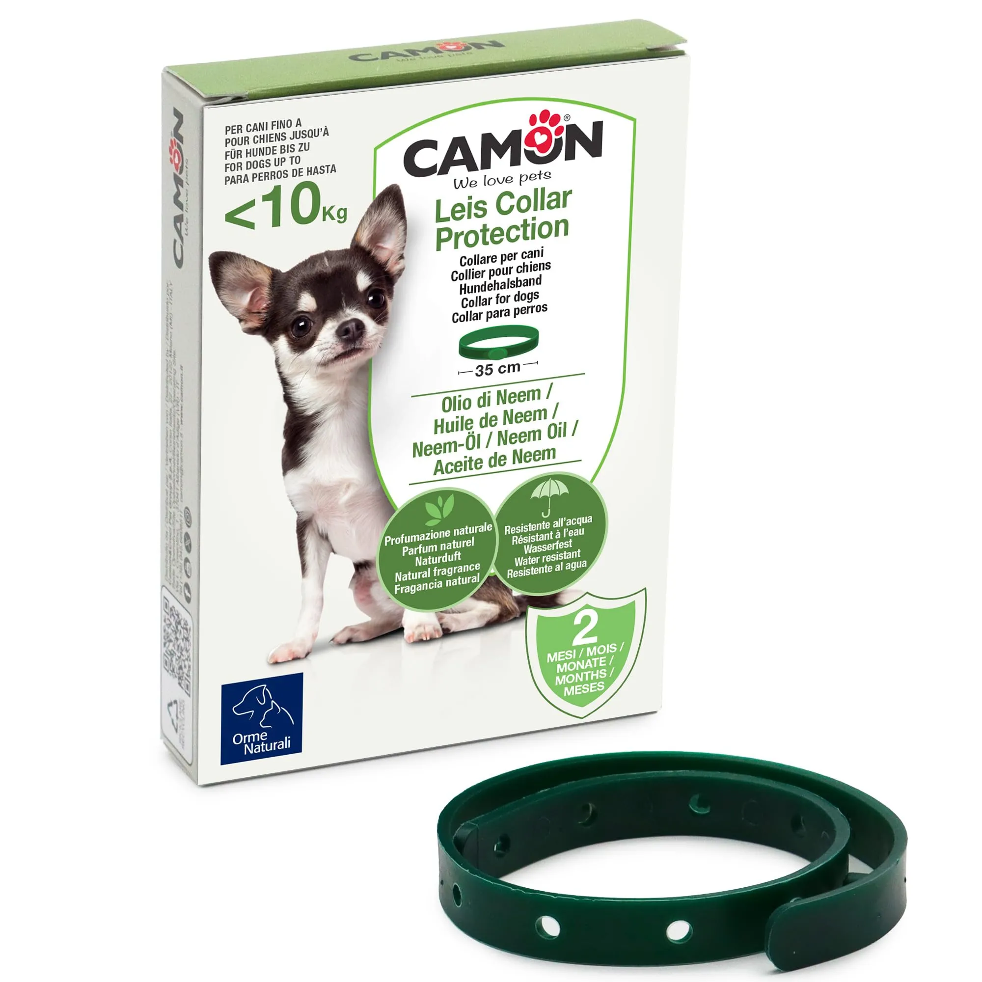 Camon Collare Olio di Neem per Cani di Taglia Piccola, 35cm - immagine 1
