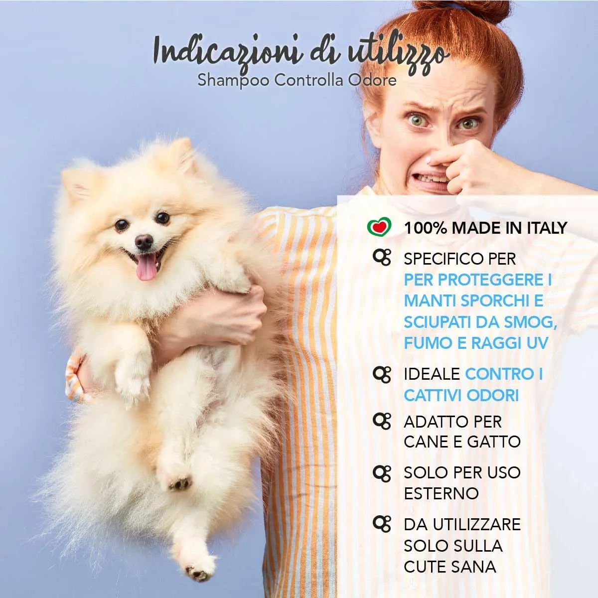 Yuup Shampoo Controlla Odore per Cani e Gatti, 500 ml - immagine 4