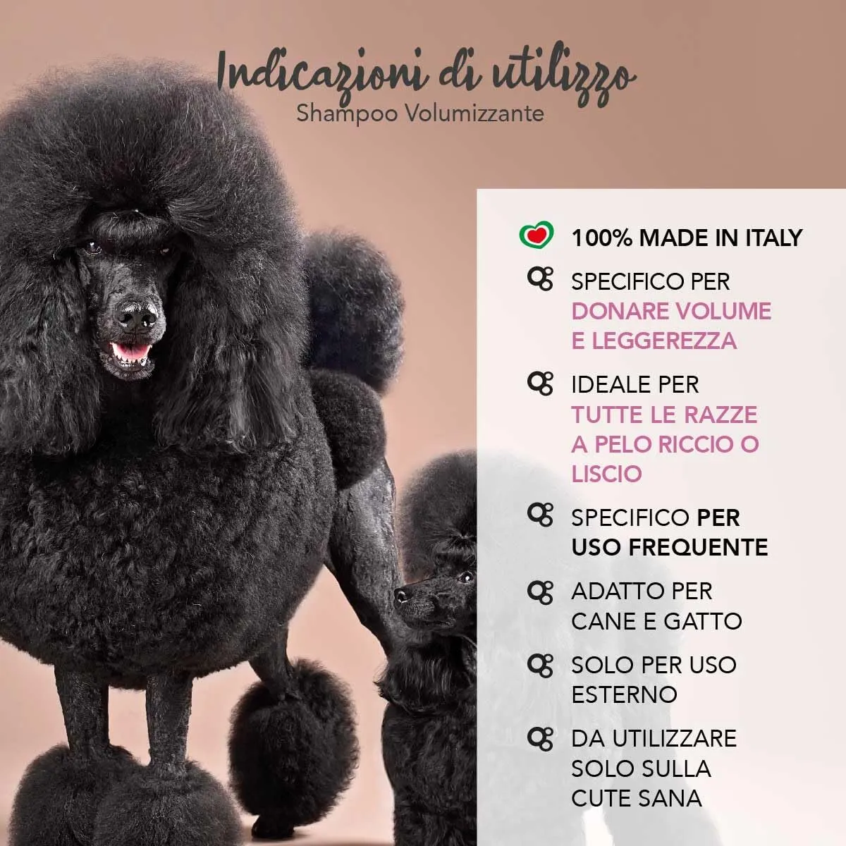 Yuup Shampoo Volumizzante per Cani e Gatti, 250 ml - immagine 4