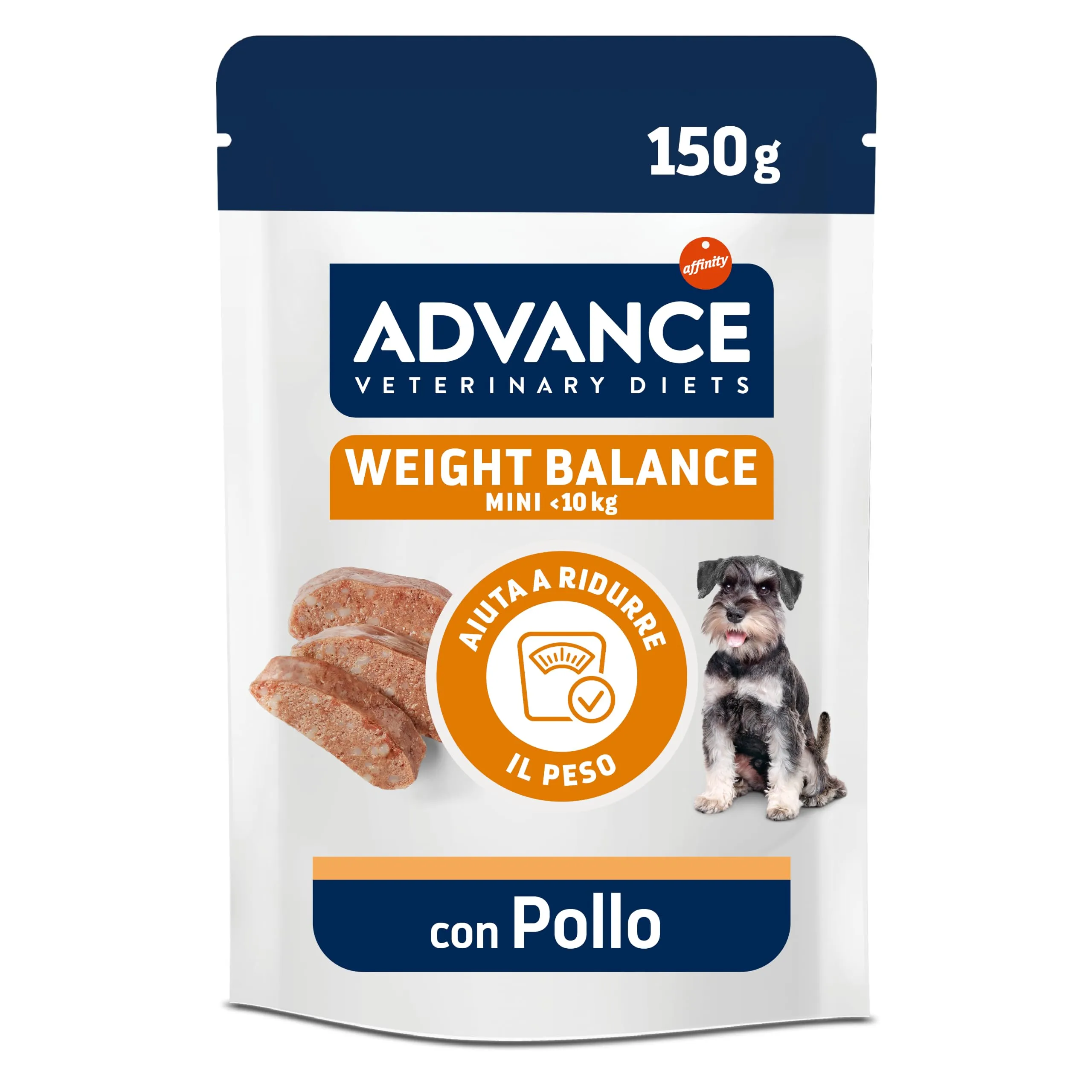 Advance Veterinary Diets Weight Balance Cibo Umido per Cani Multipack 8x150g - immagine 3