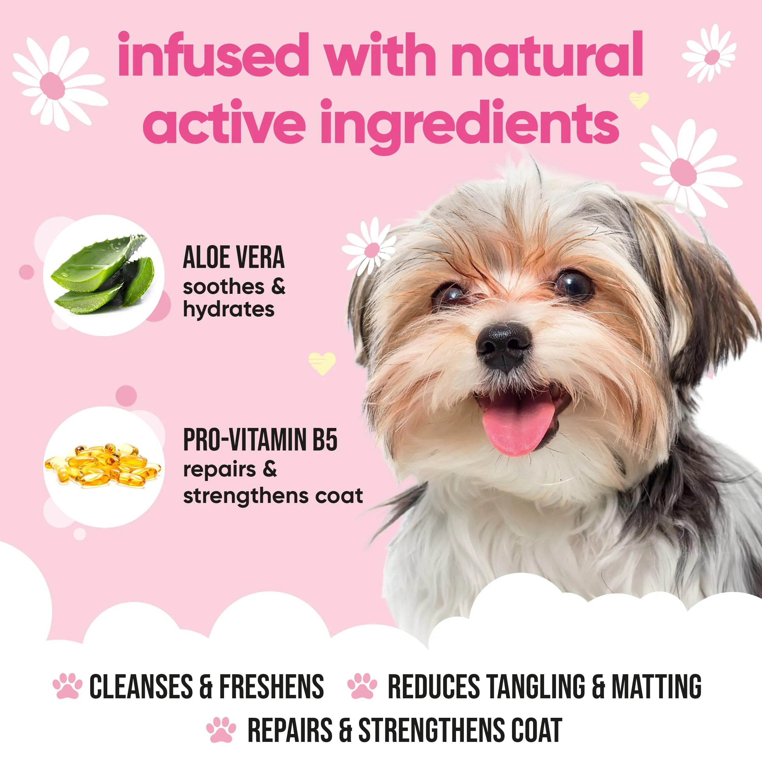 Buddycare Baby Fresh Shampoo per Cani con Aloe Vera e B5, Detergente Profondo (5L) - immagine 3