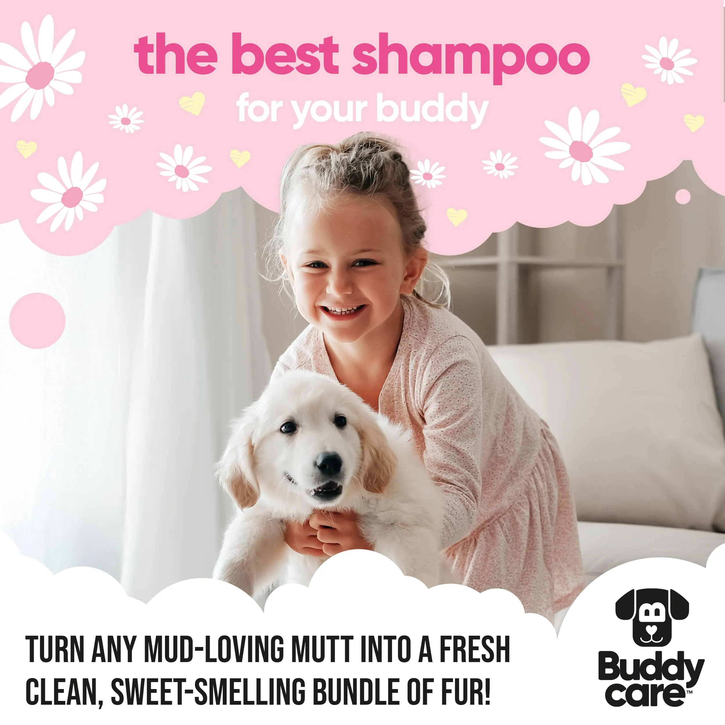 Buddycare Baby Fresh Shampoo per Cani con Aloe Vera e B5, Detergente Profondo (5L) - immagine 7