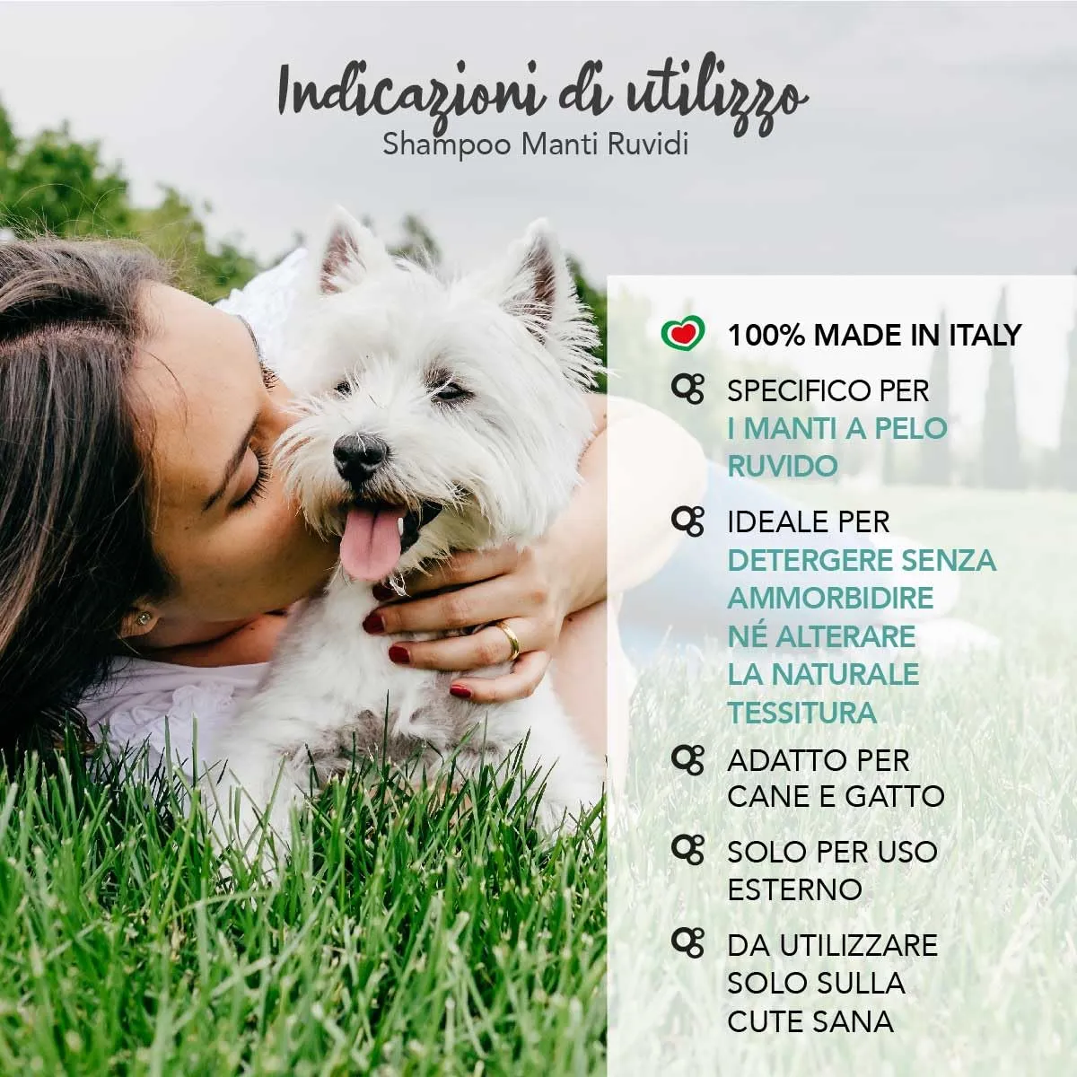 Yuup Shampoo per Cani e Gatti Manti Ruvidi, 500 ml - immagine 4