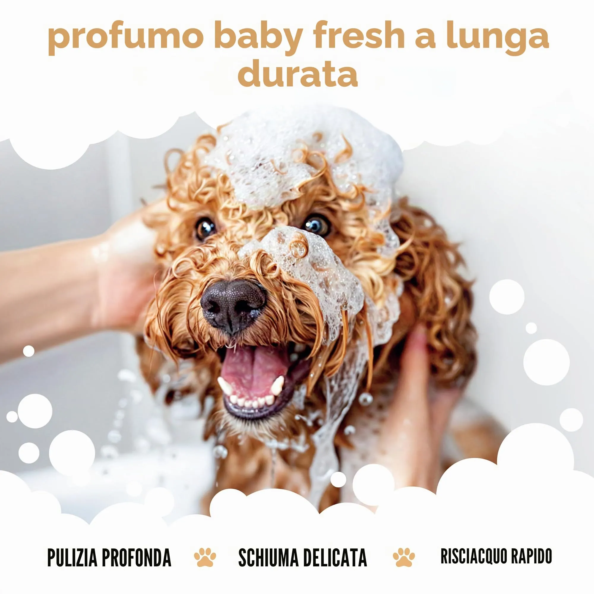 Buddycare Shampoo per cani alla farina d'avena, 1000 ml - immagine 4