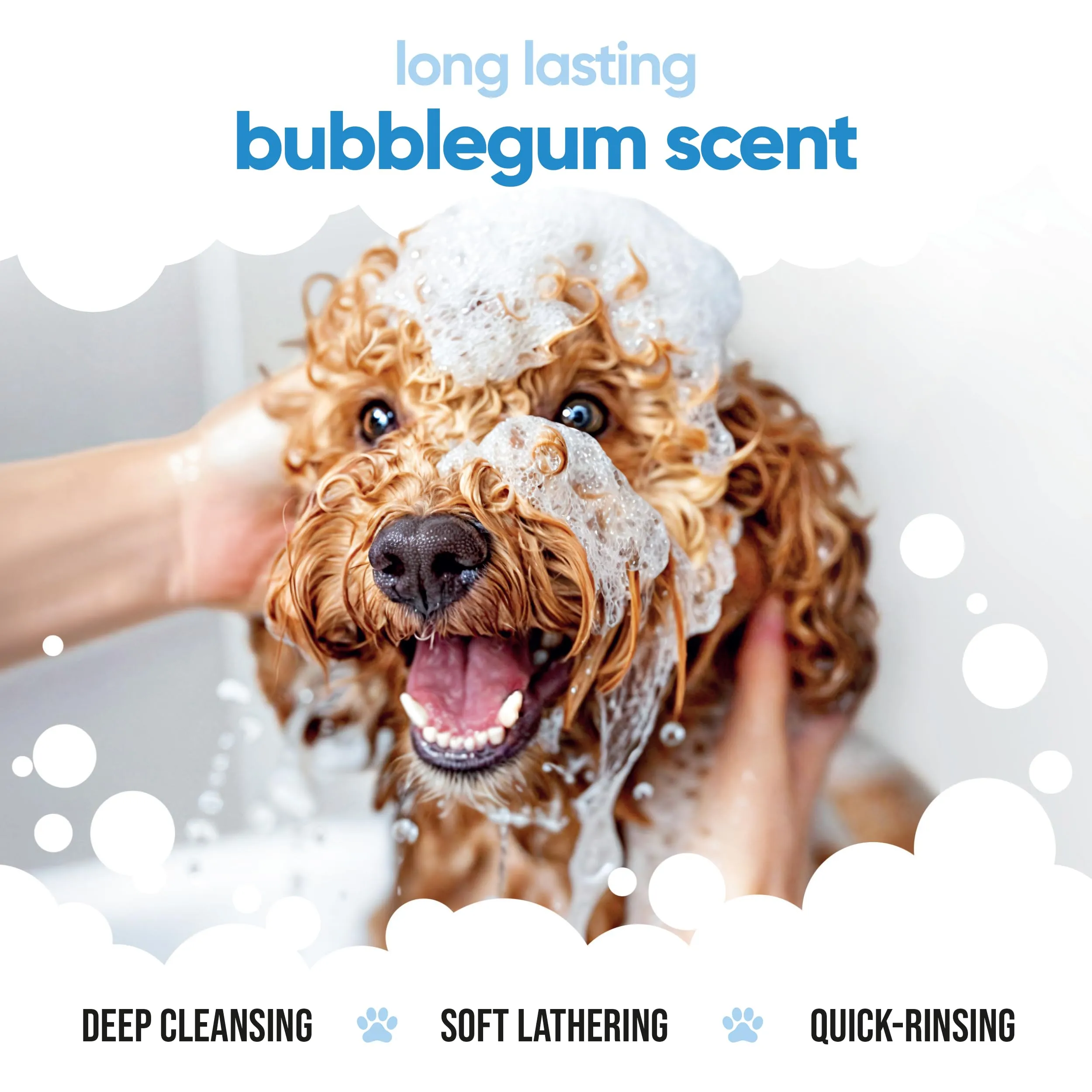 Buddycare Shampoo per cani al Bubblegum con Aloe Vera e Pro Vitamina B5, 1000ml - immagine 4