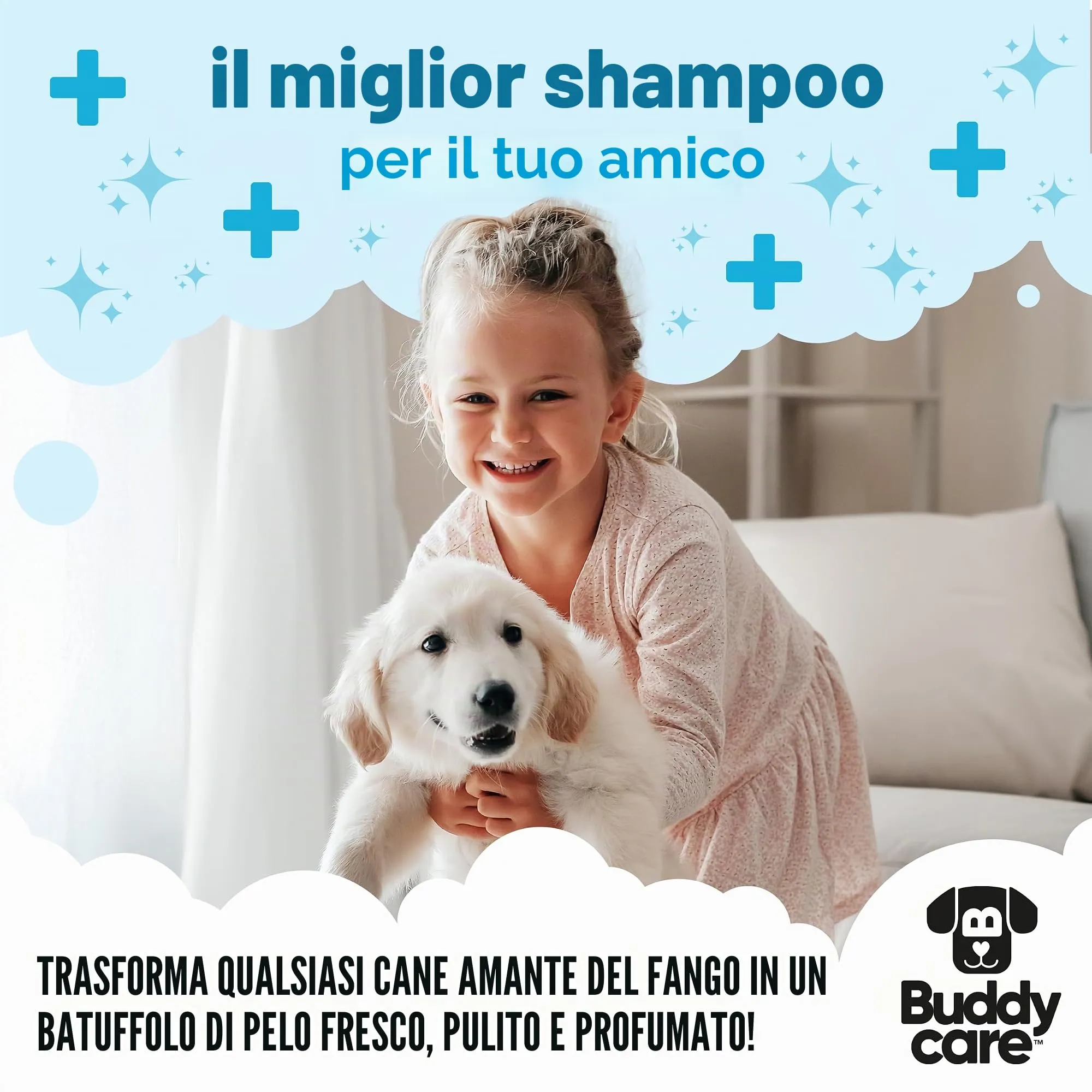 Buddycare Shampoo Medi Fresh per Cani, 500 ml - immagine 7