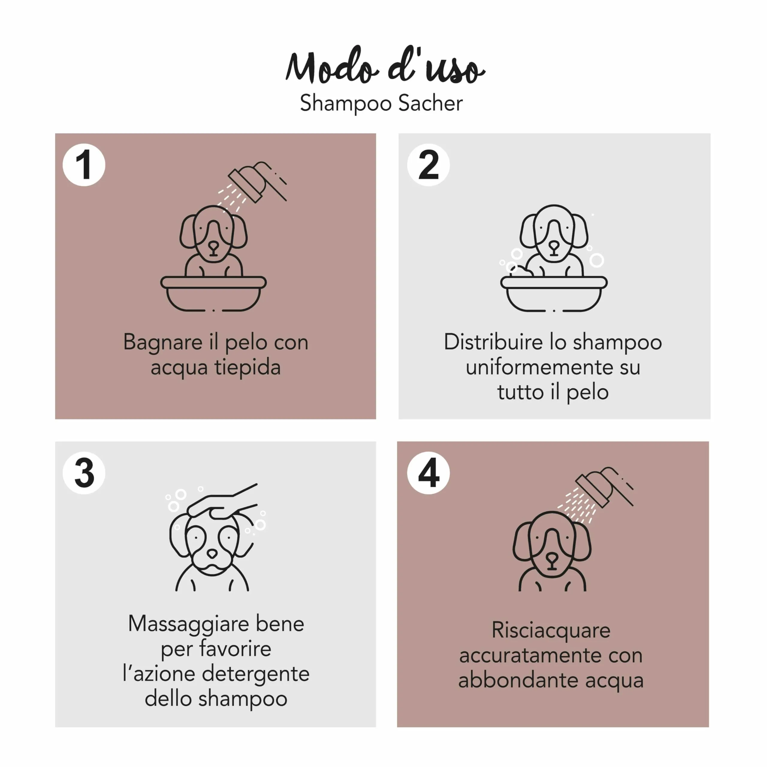 Yuup Sacher Shampoo per Cani e Gatti, 250 ml - immagine 3