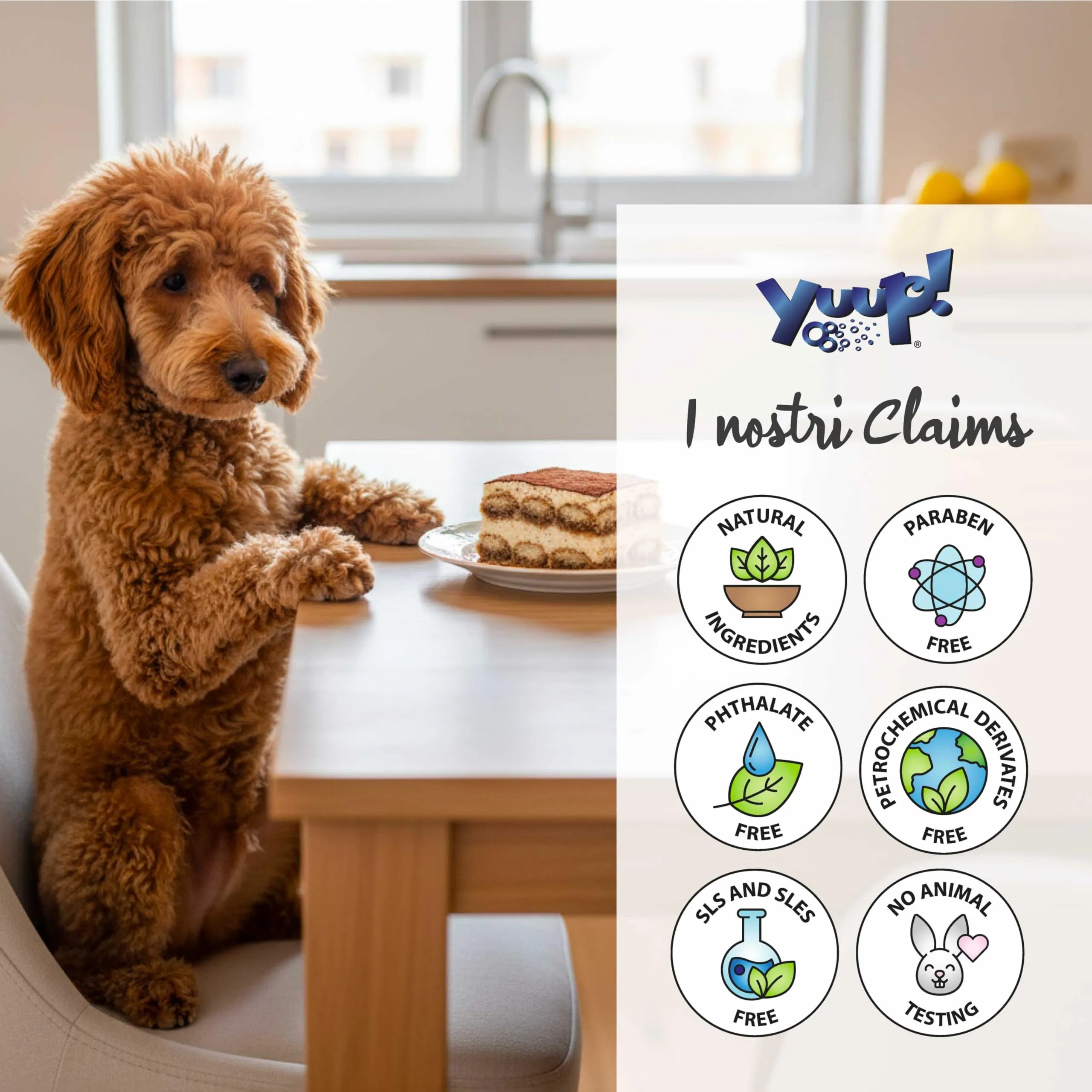 Yuup Tiramisù Shampoo for Dogs and Cats, 250 ml - immagine 5