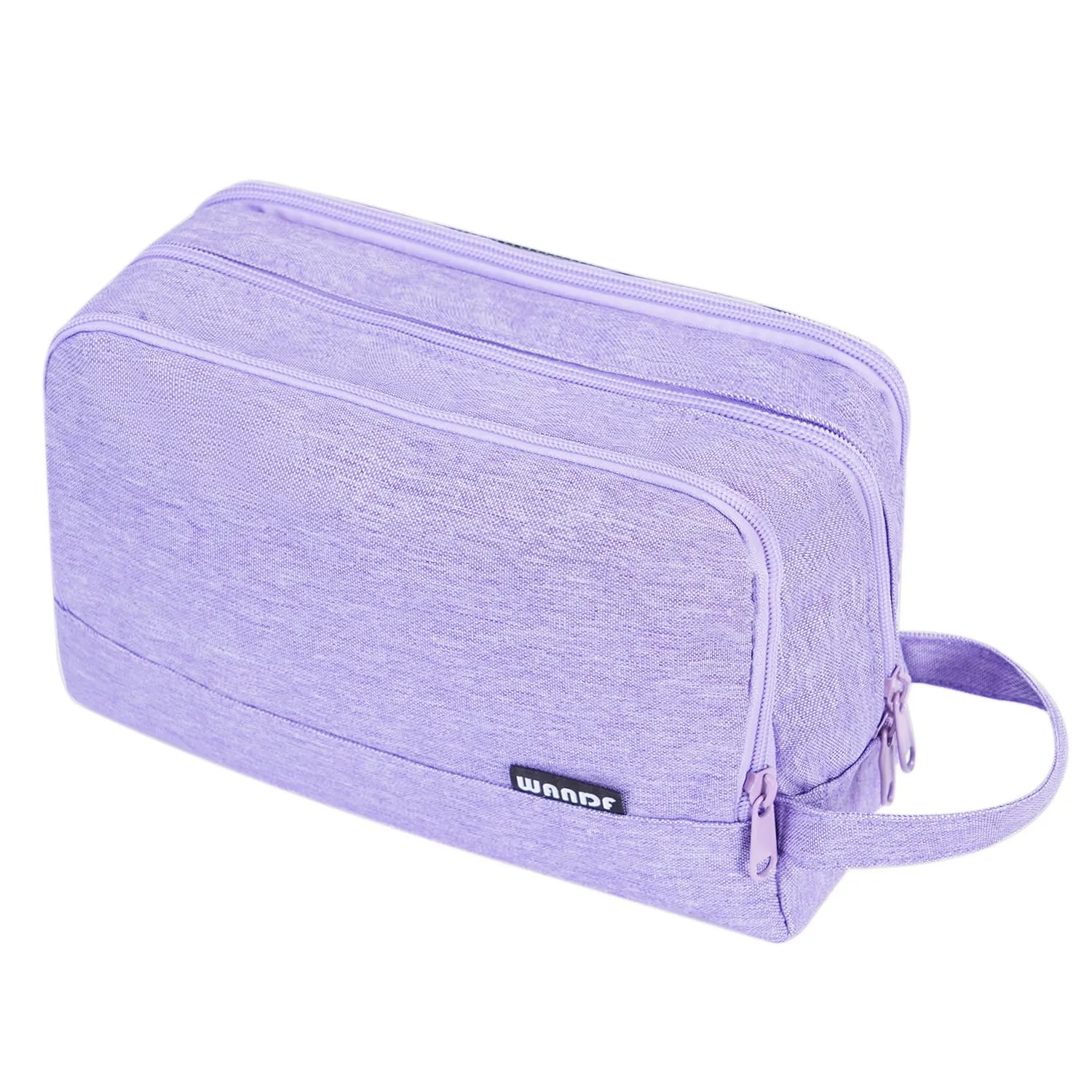 WANDF Borsa da toilette per uomo e donna (A-Denim Pure Purple) - immagine 1