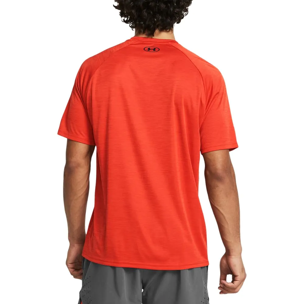 Under Armour Velocity 2.0 Men's Short Sleeve T-Shirt, Rosso/Nero, 3XL - immagine 2