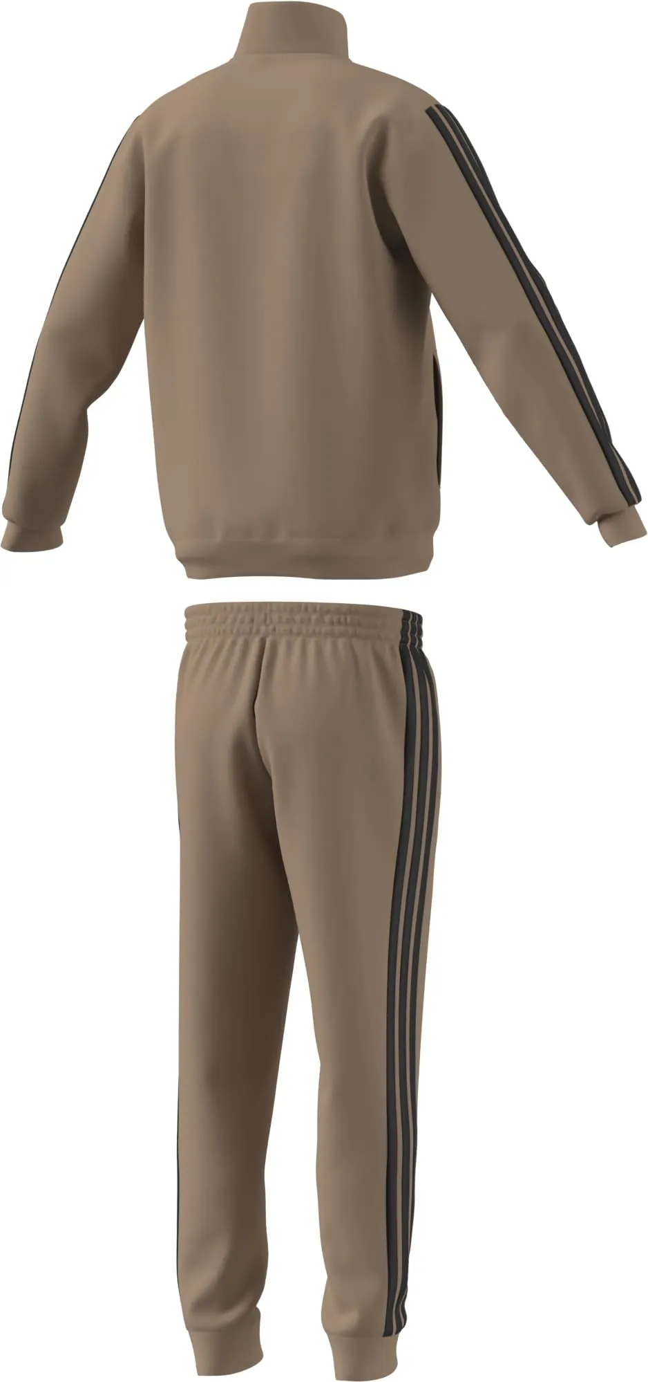 adidas Sportswear Basic 3 Stripes Tricot Tracksuit - Warm Sandstone, S - immagine 6